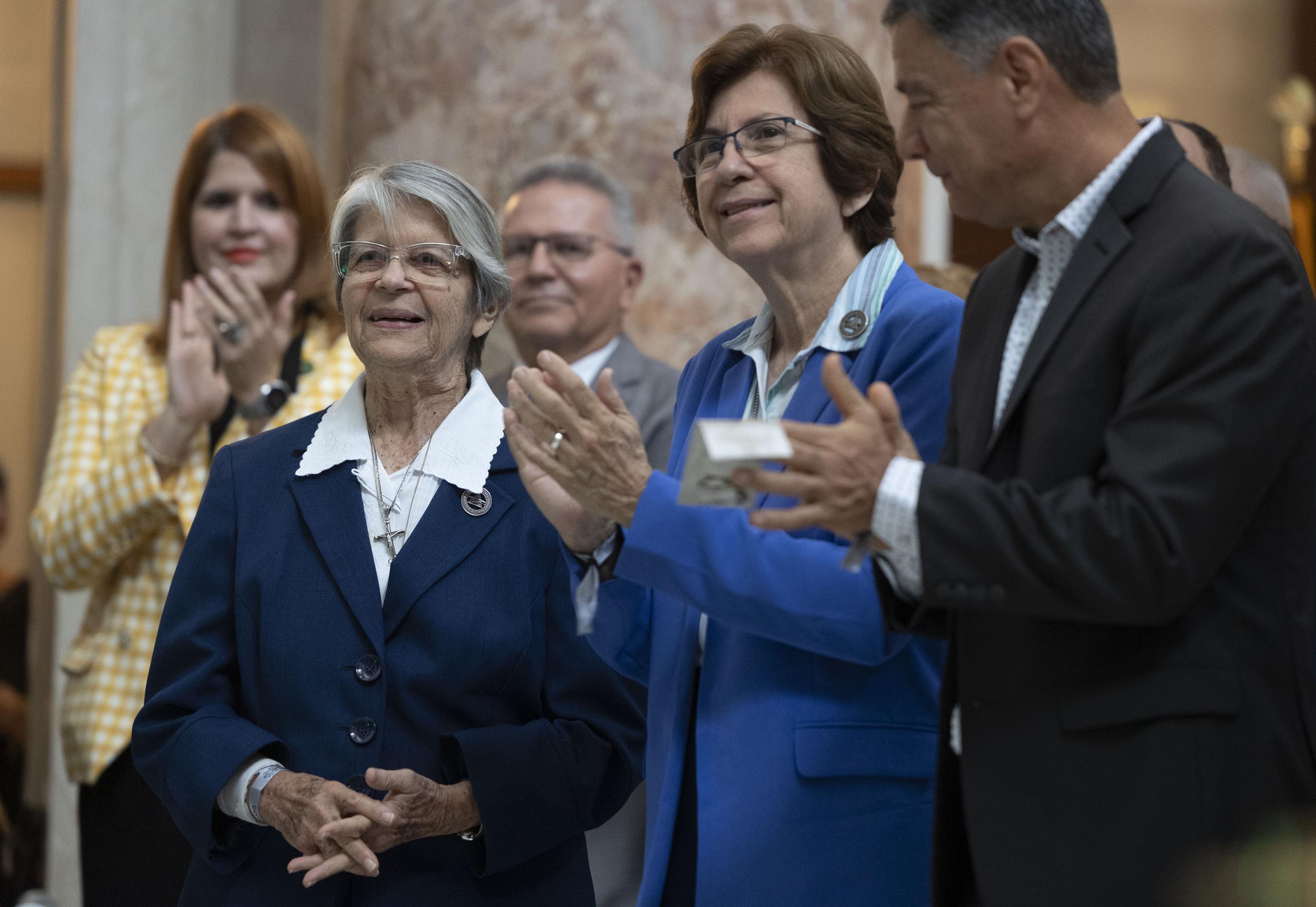 Durante la ceremonia también se reconocieron a las Sisters Rosita Bauzá y Mildred Vázquez.