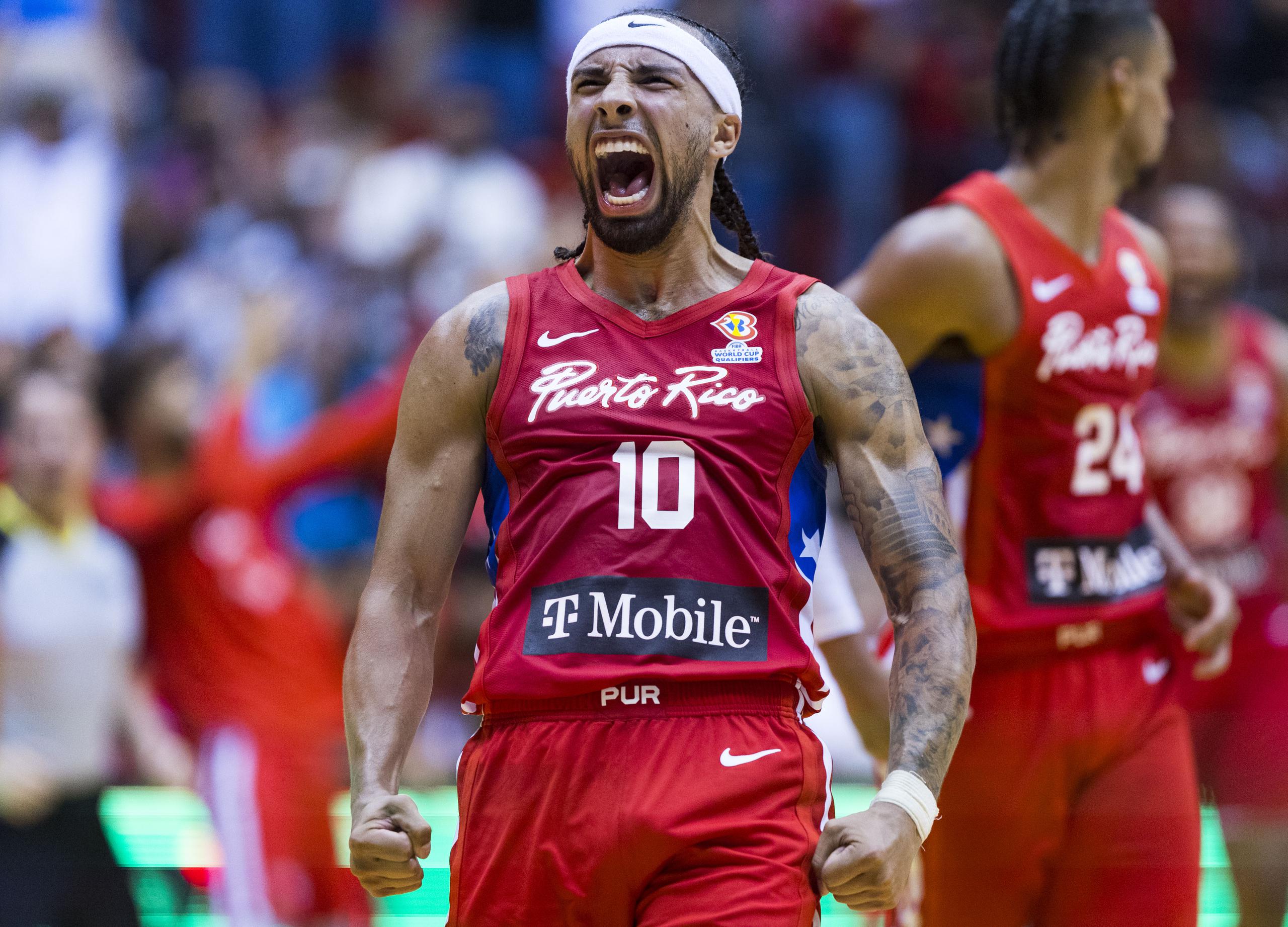José Alvarado lideró la ofensiva de Puerto Rico en los partidos de la pasada ventana FIBA.