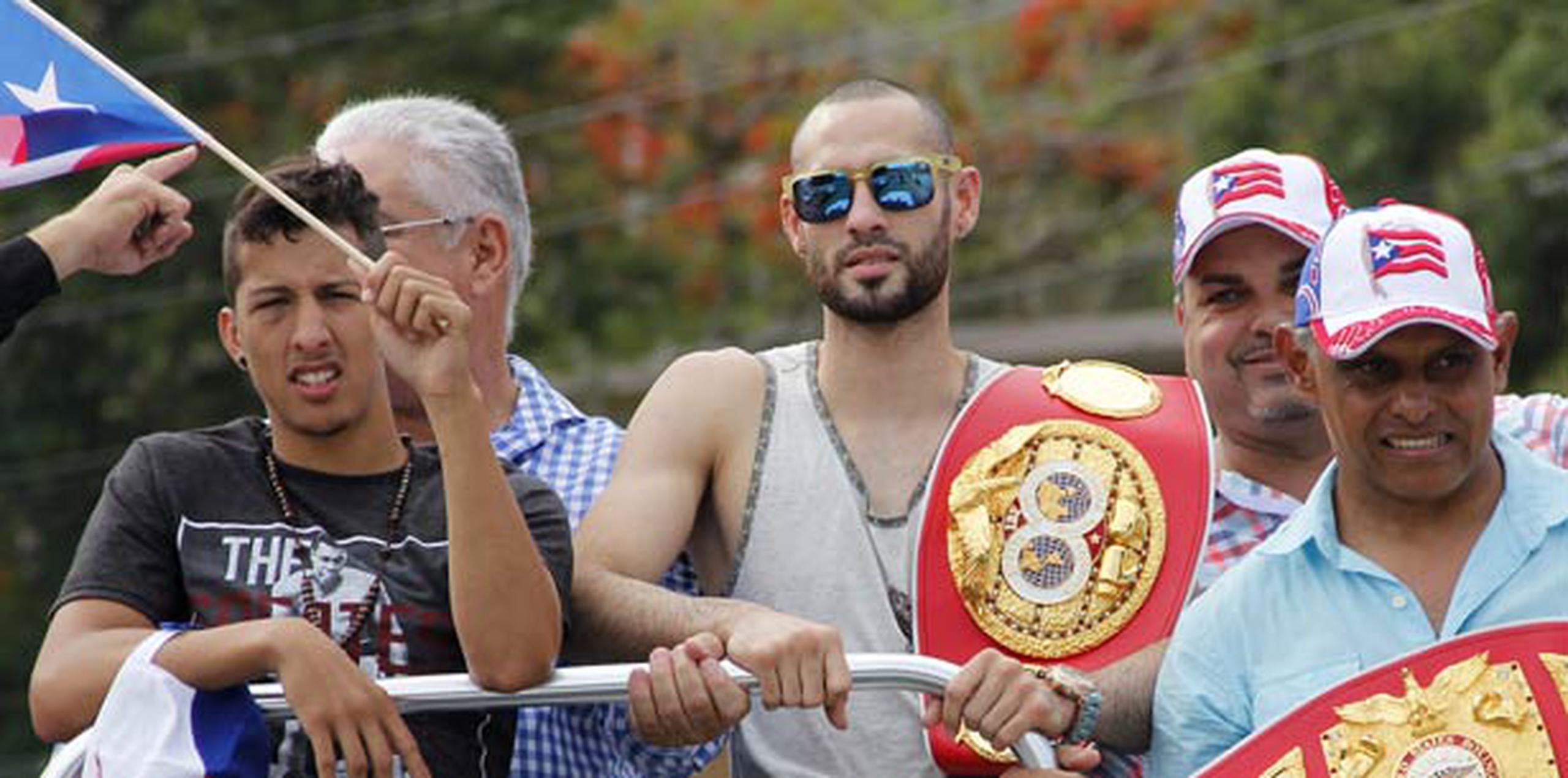 Pedraza se convirtió en el campeón número 53 en la historia del boxeo puertorriqueño y el primer cidreño en lograrlo. (Michelle Estrada Torres / Staff GFR MEDIA)