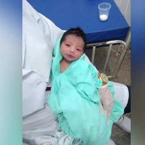 Una bebé brasileña sobrevive tras estar siete horas enterrada