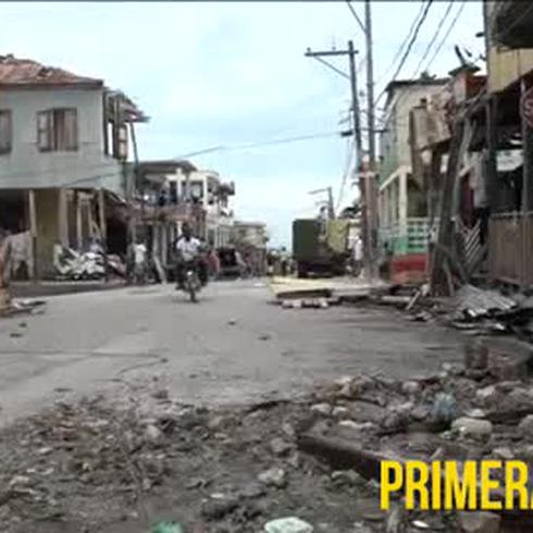 Desgarrador panorama en Haití