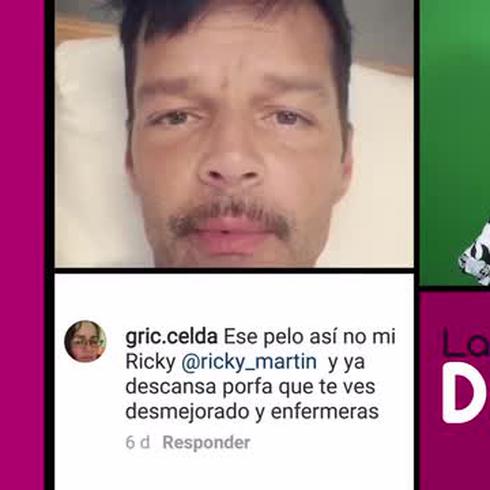 ¿Le cayeron los años a Ricky Martin o es que anda enfermo? 