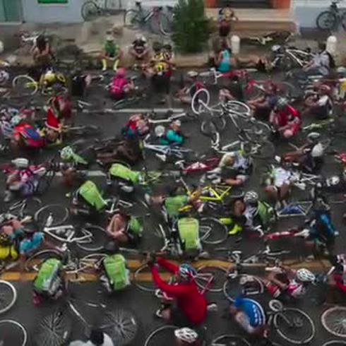 Marcha “No Más Muertes de Ciclistas en las Carreteras”