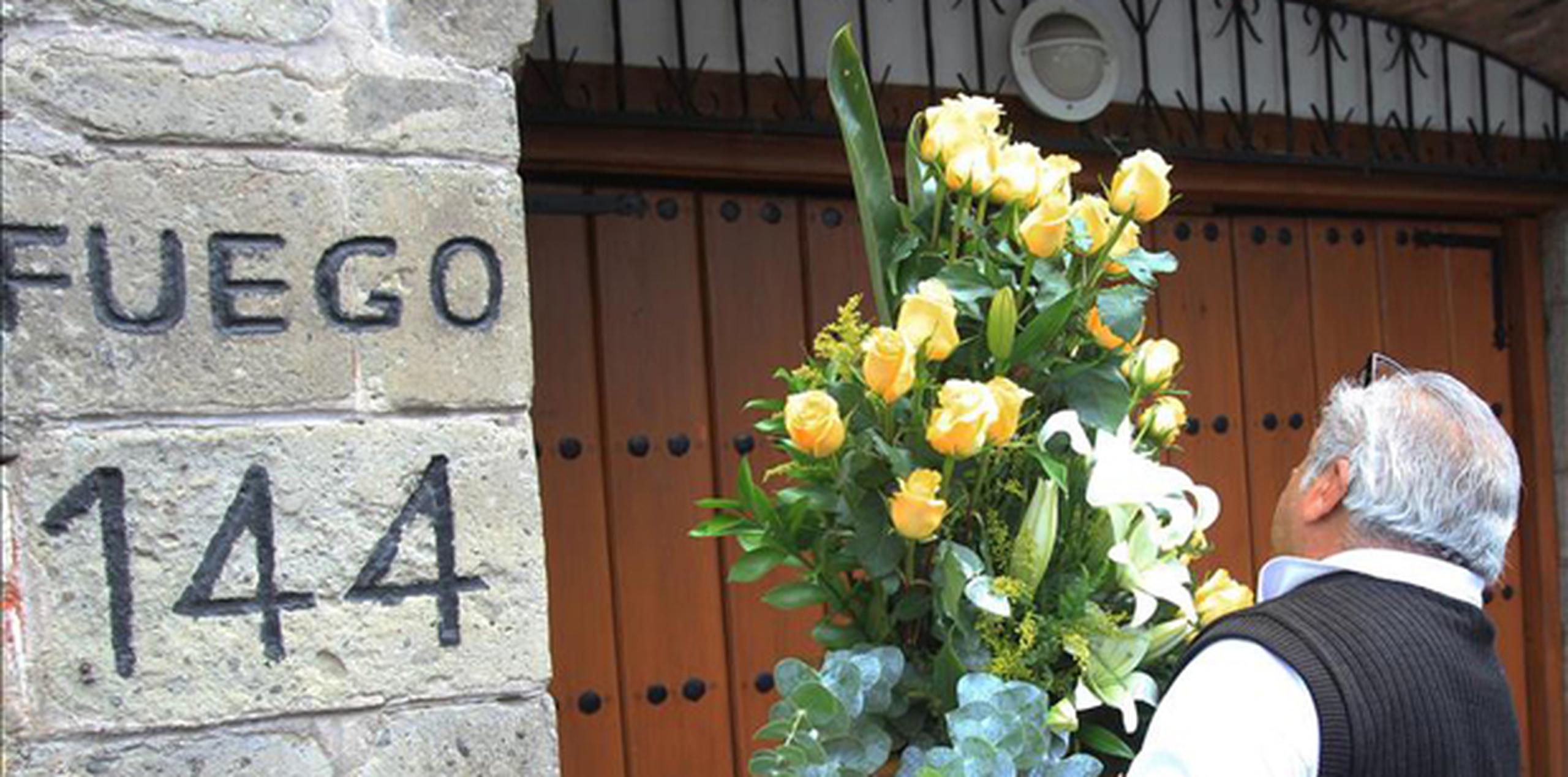 No se han recibido flores como sucediera el pasado 6 de marzo, fecha del cumpleaños del escritor colombiano, cuando recibió, como cada año, enormes ramos de flores amarillas, sus favoritas. (EFE)