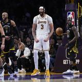Victoria de los Lakers sobre Warriors con 39 puntos de Anthony Davis