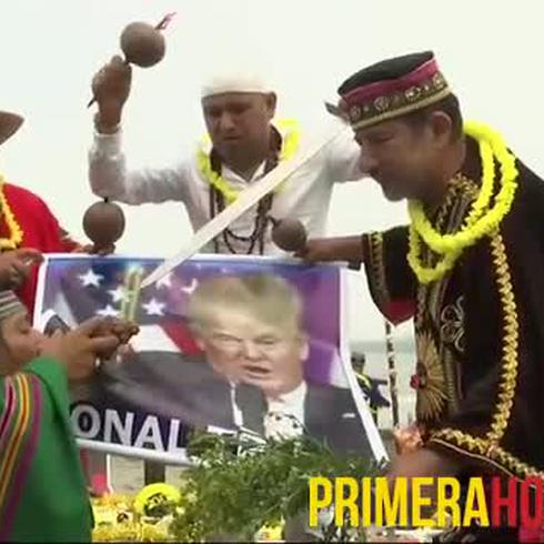 Chamanes peruanos temen que Trump traicione a su gente