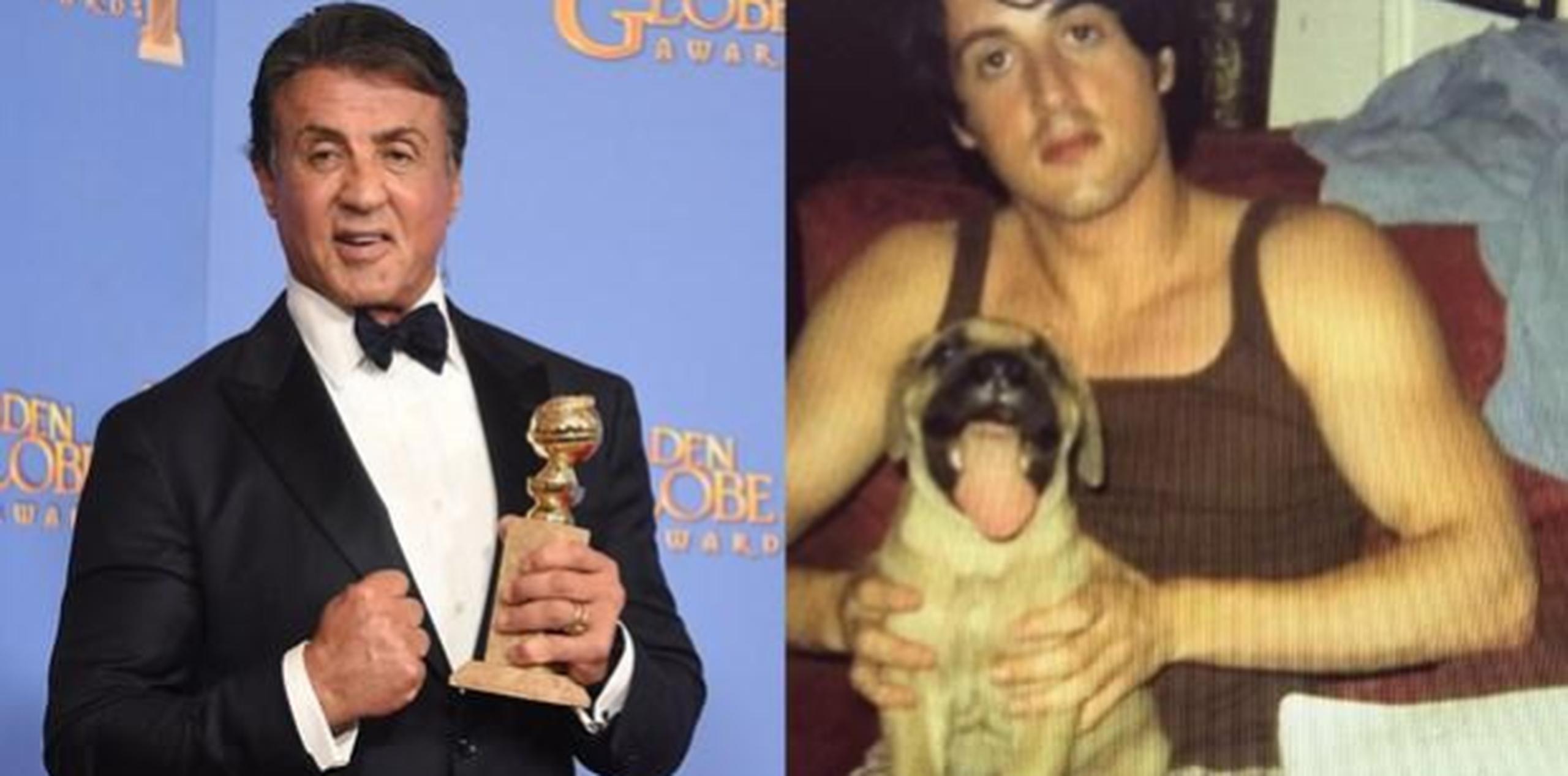 Antes de ser famoso, Sylvester Stallone la pasó mal junto a su perro. (GDA)