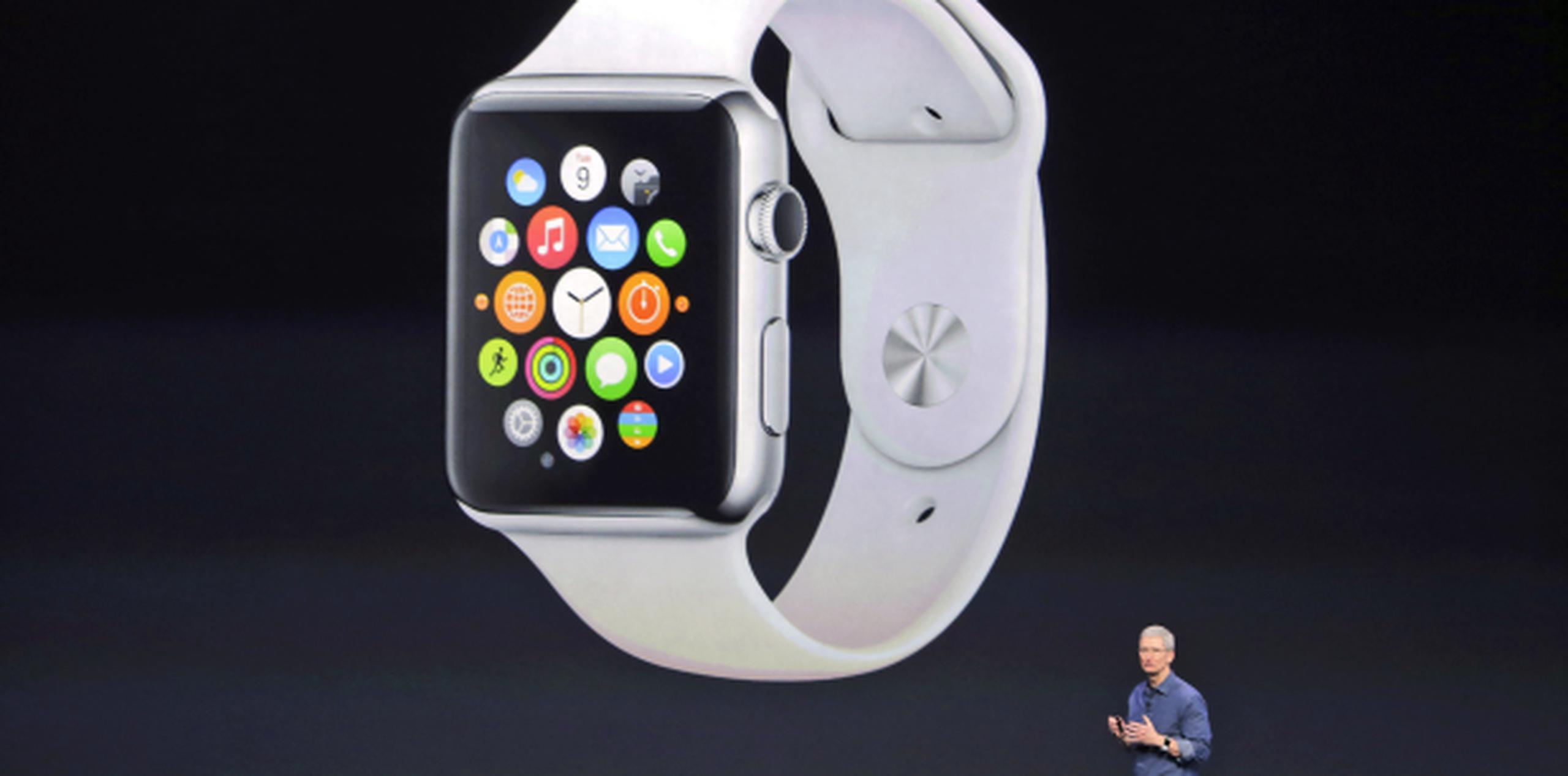 Tim Cook describió al Apple Watch como el "dispositivo más personal que hemos fabricado". (AP / Marcio José Sánchez)