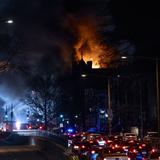 Se registra incendio en un histórico parque de bomberos cerca del Capitolio federal