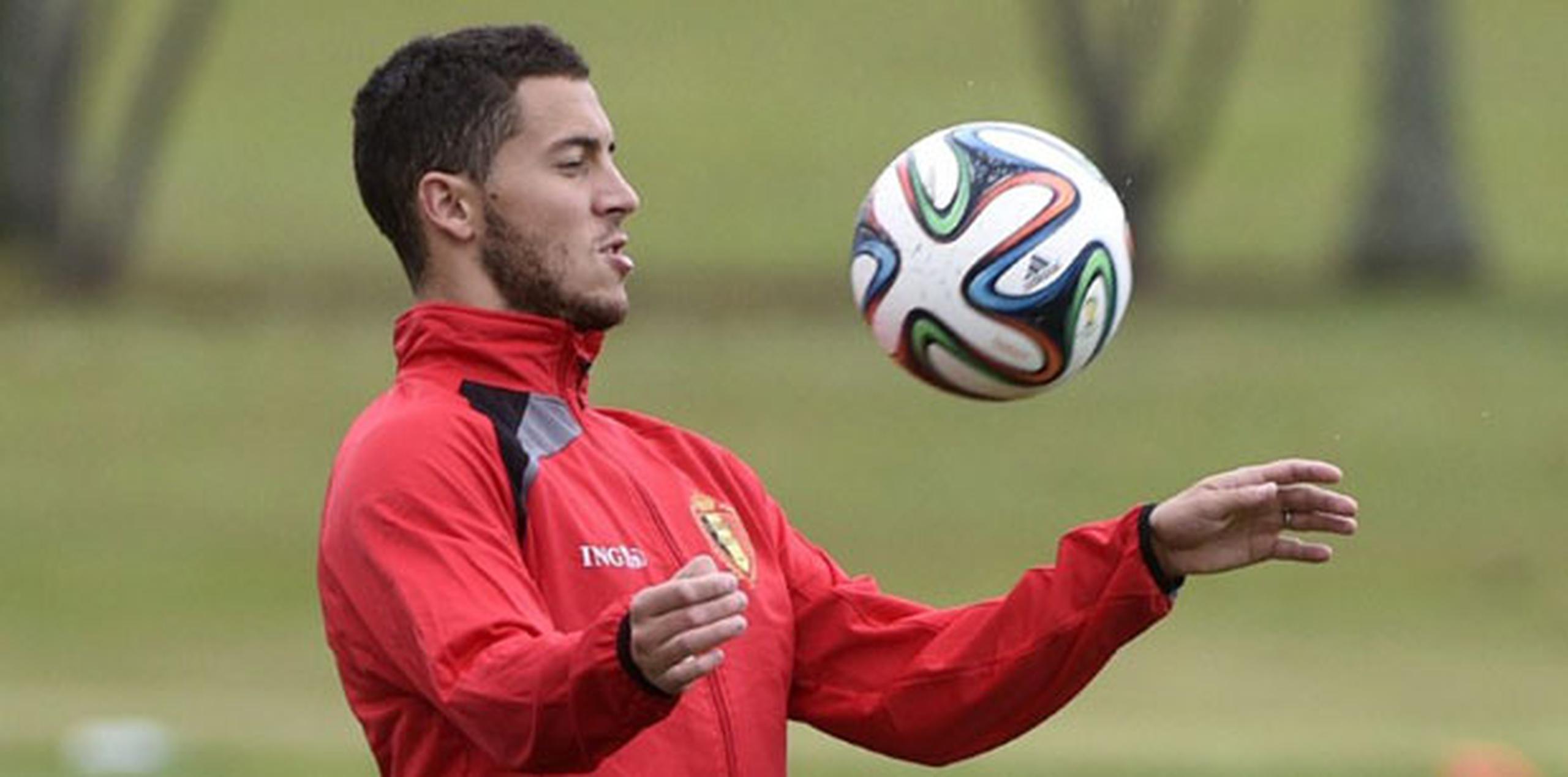 El mayor rostro de los llamados “Diablos Rojos” es Eden Hazard, joven atacante de 22 años que juega en el Chelsea. (AFP)