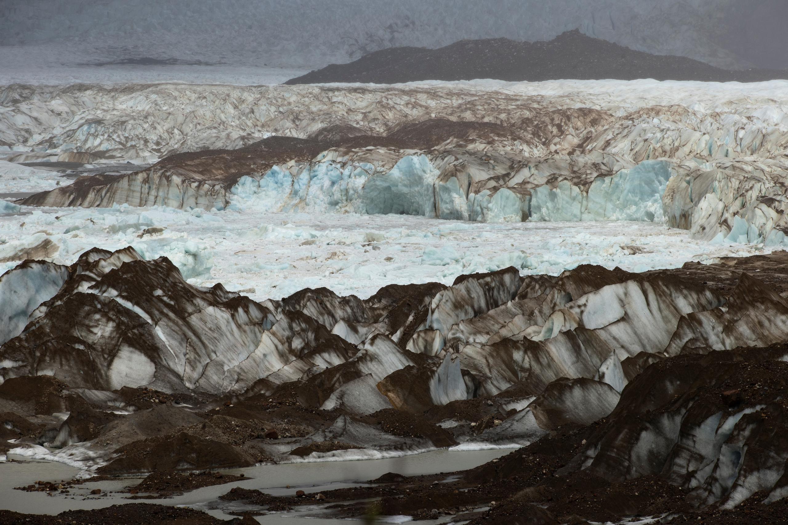 Fotografía del glaciar Exploradores, en el Parque Nacional Laguna San Rafael, el 13 de febrero de 2022 en la sureña región de Aysén (Chile). EFE/Alberto Valdés
