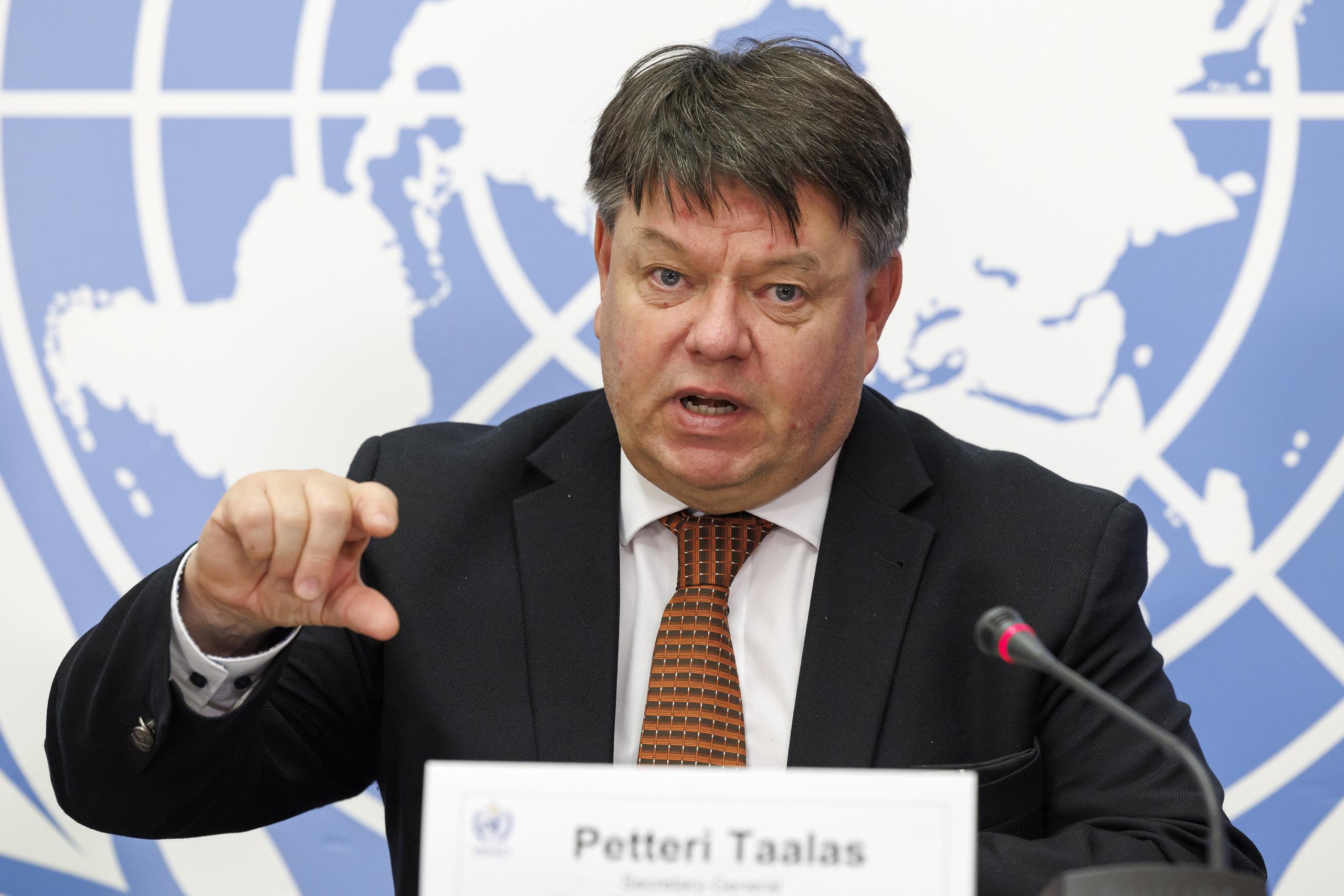 El secretario general de la OMM, Petteri Taalas, en una fotografía de archivo. EFE/EPA/SALVATOREDI NOLFI
