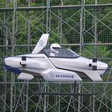 “Auto volador” japonés despega con persona a bordo