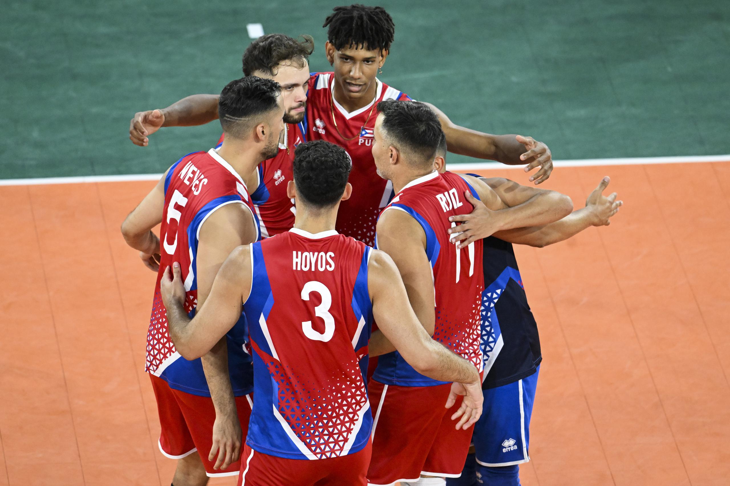 La Selección Nacional de Voleibol celebra un puntos sobre Trinidad y Tobago para instalarse en la fase semifinal del torneo.