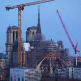 ¡Al descubierto! Impresionante avance en la restauración de la catedral de Notre Dame