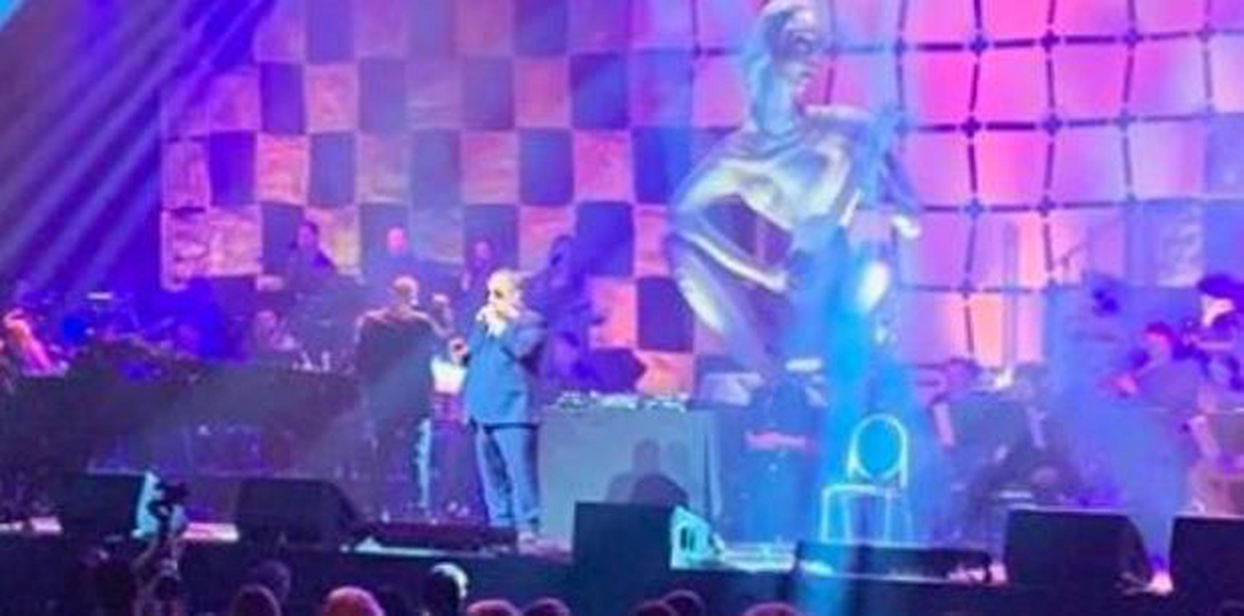 Willie Colón también tuvo una participación musical en la gala, interpretando su éxito "Celos". (Instagram)
