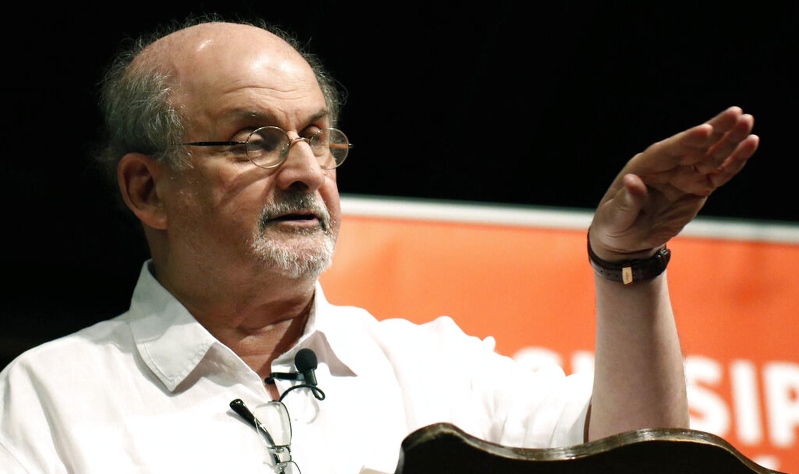 El autor Salman Rushdie (Foto AP/Rogelio V. Solis, archivo)