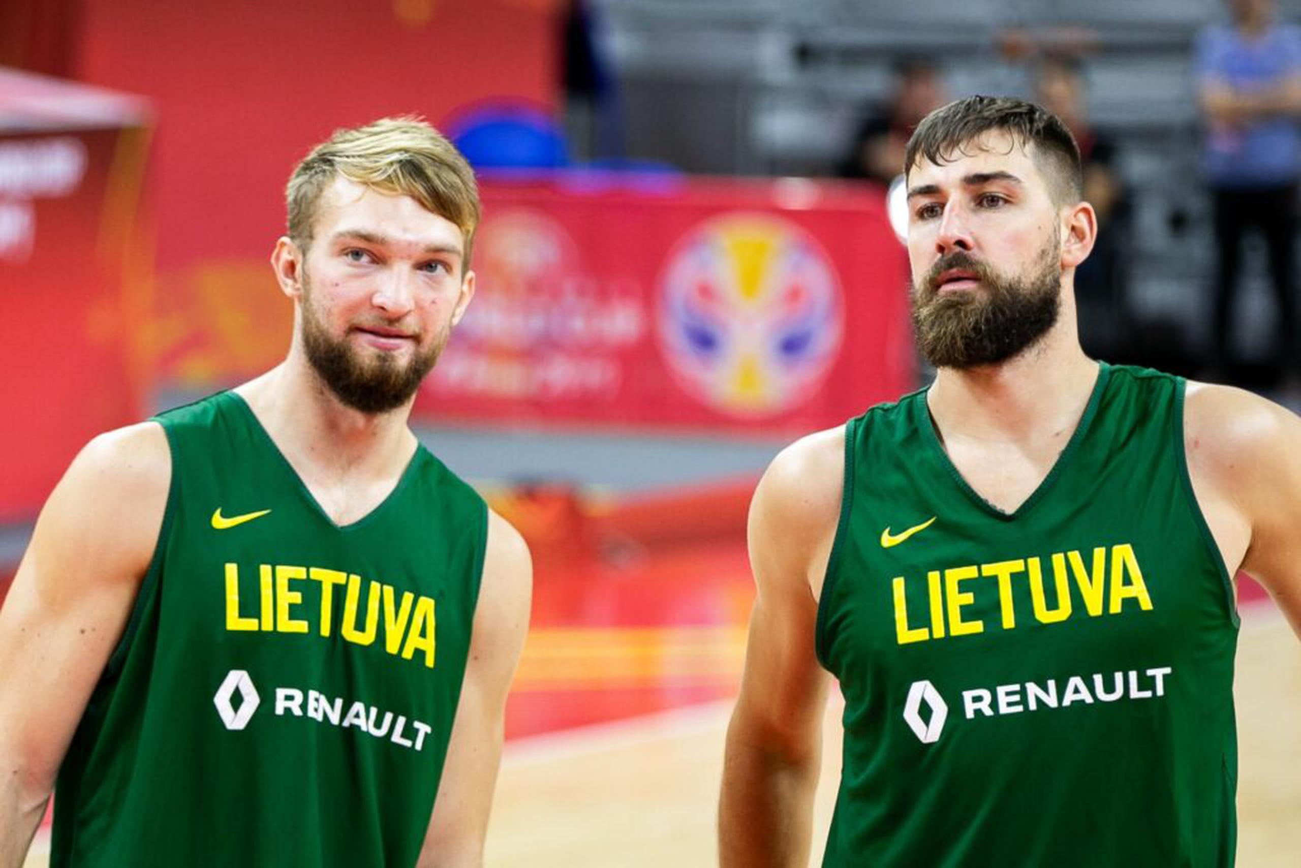 Domas Sabonis y Jonas Valanciunas serán parte de la selección de Lituania en el Repechaje Olímpico.