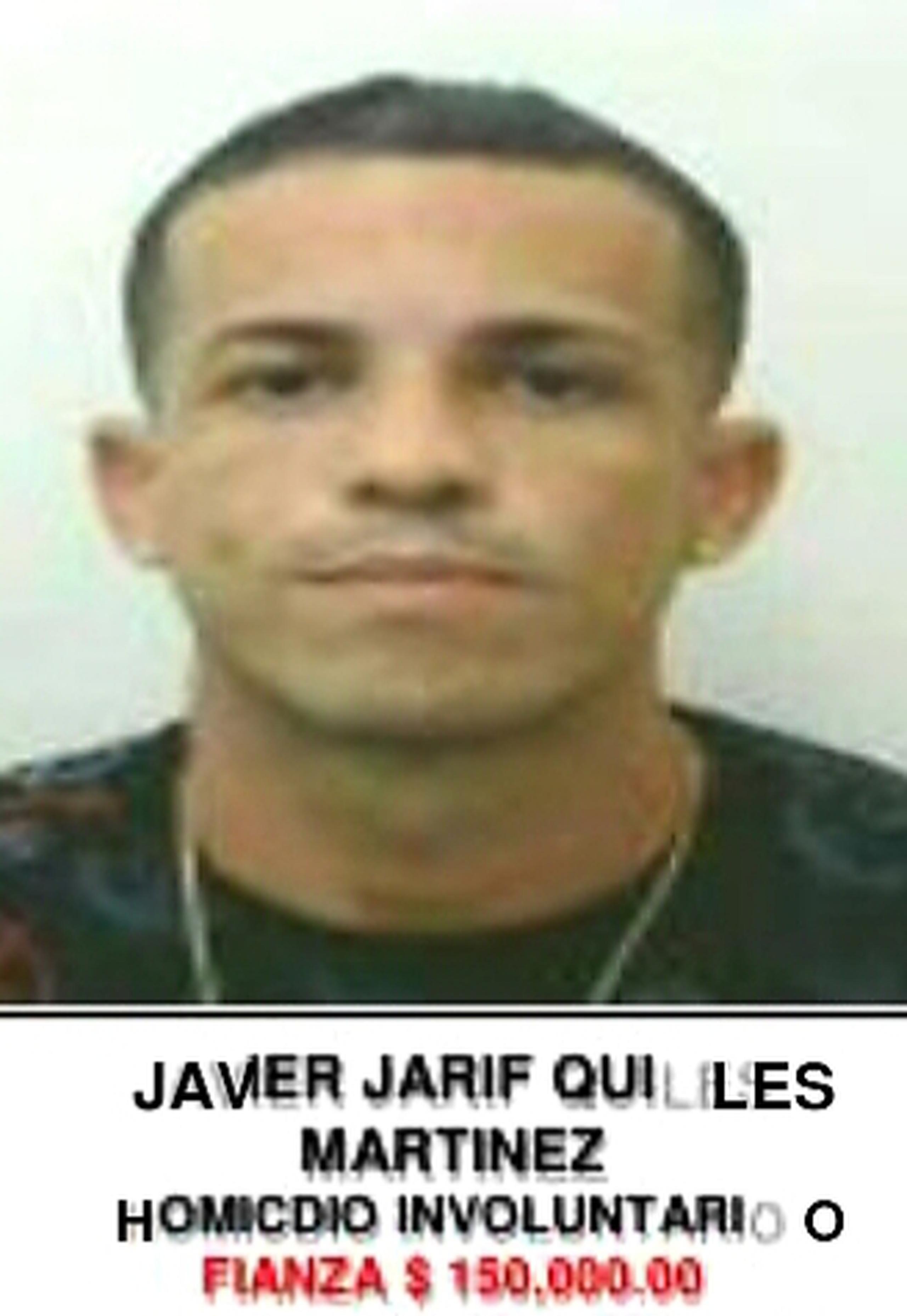 Contra Javier Jarif Quiles Martínez, de 34 años, residente de Isabela, pesaba una orden de arresto por el delito de homicidio involuntario, con una fianza de $150,000. (Suministrada)