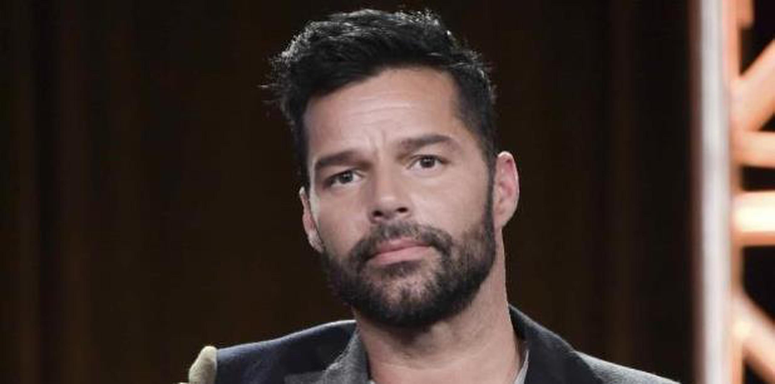 Ricky Martin, junto a otros artistas, levantaron su voz por las enmiendas al Código Civil.  (Archivo)