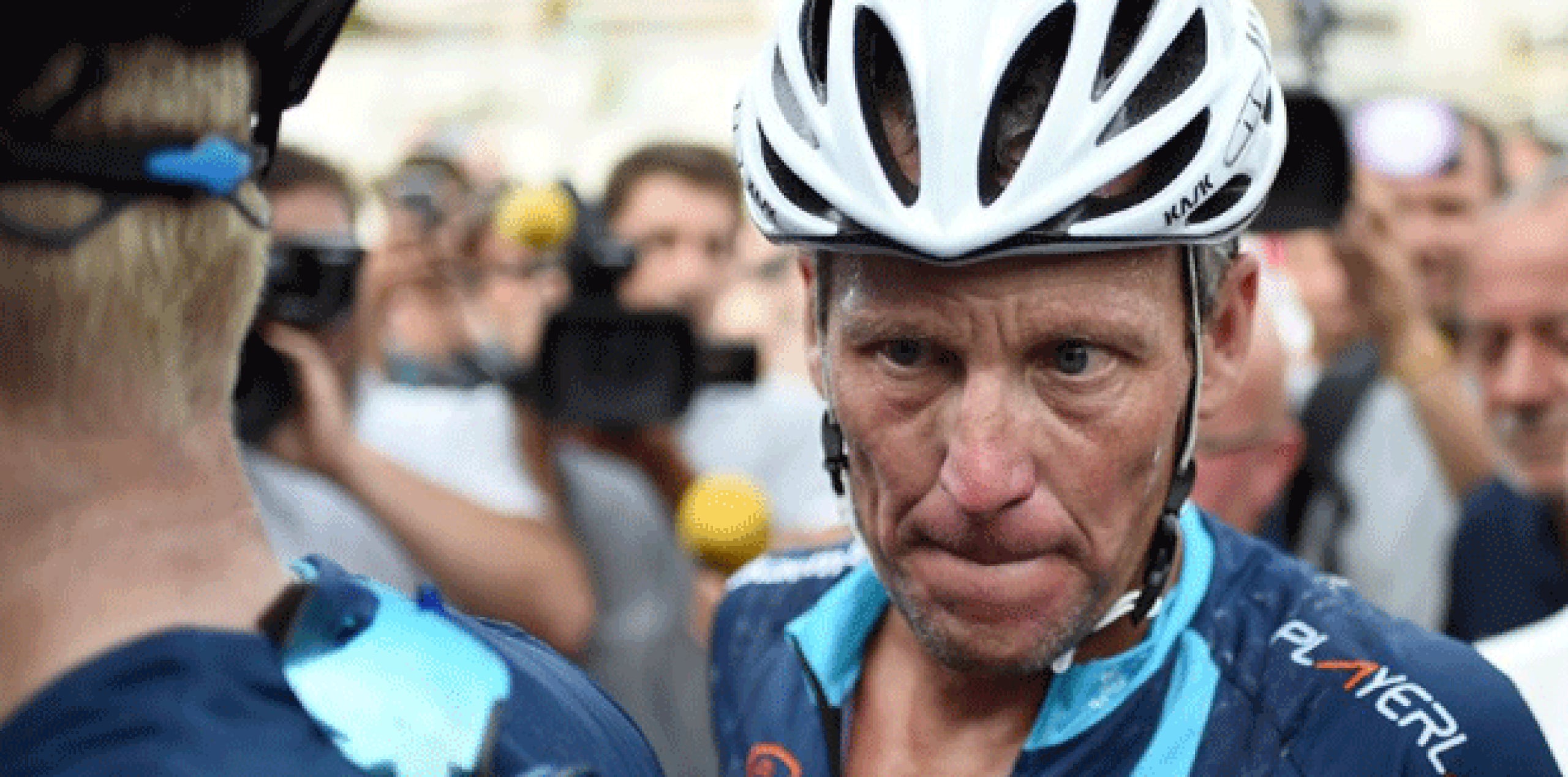 "Froome, Porte y el Sky están muy fuertes, Para ser honestos, demasiado fuertes". No me pregunten por qué", dijo el exciclista que desapareció del palmarés del Tour por dopaje. (AFP)