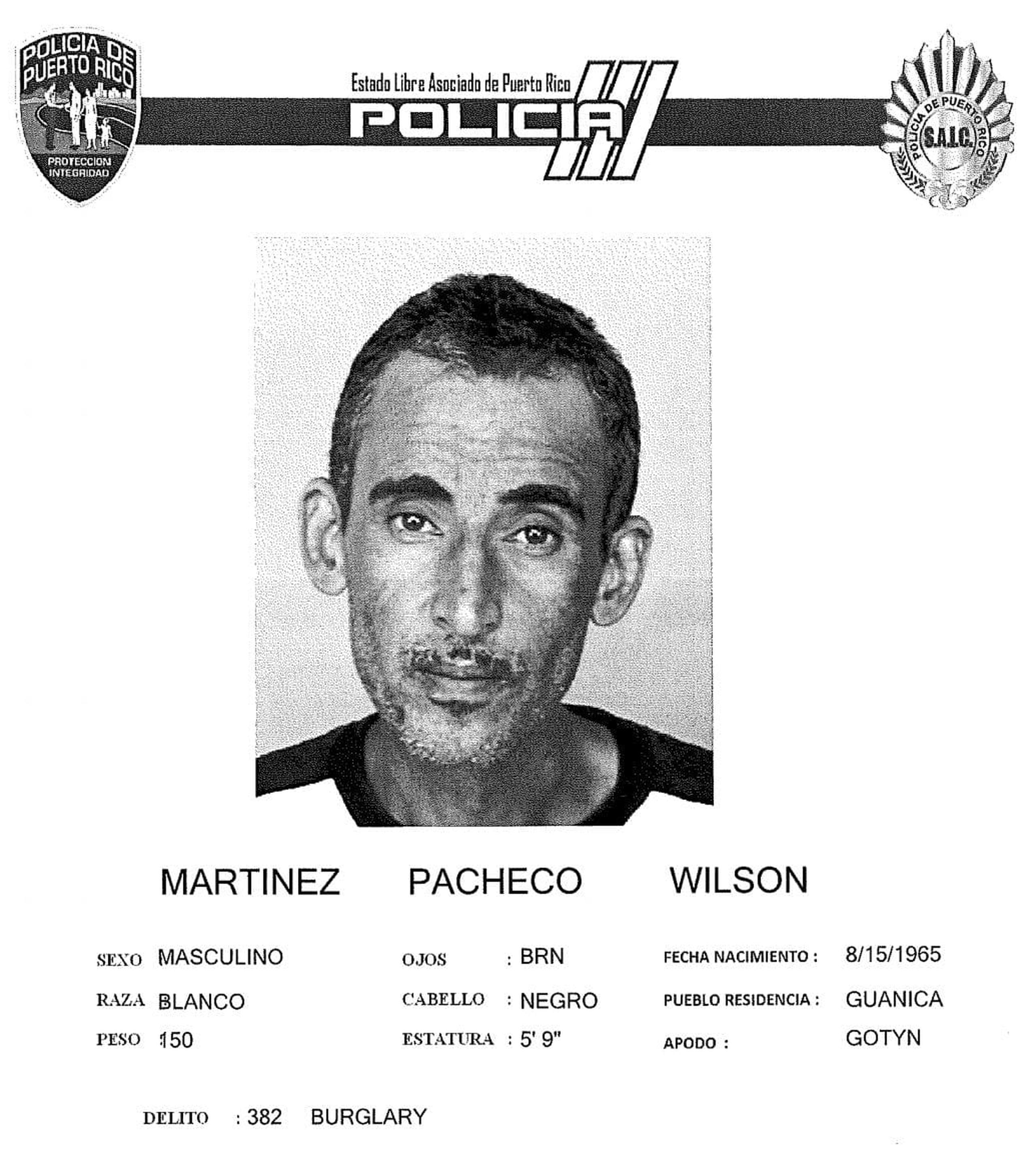 El recluso Wilson Martínez Pachecho fue encontrado muerto en su celda, en el complejo correccional Las Cucharas en Ponce.