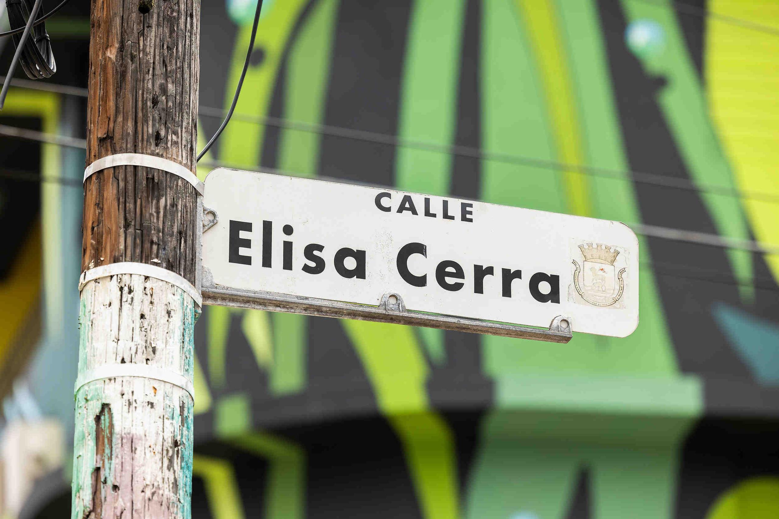 A lo largo de la calle Cerra ya se puede apreciar gran parte de la veintena de obras que comprenden esta edición del festival.