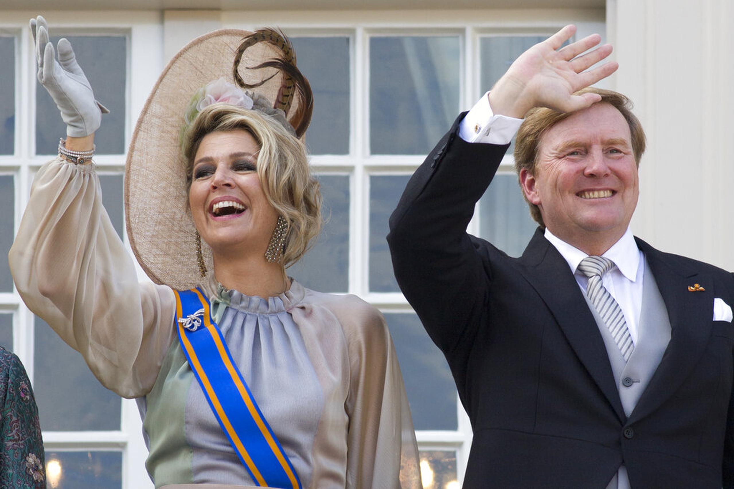 El rey holandés Guillermo Alejandro y la reina Máxima.