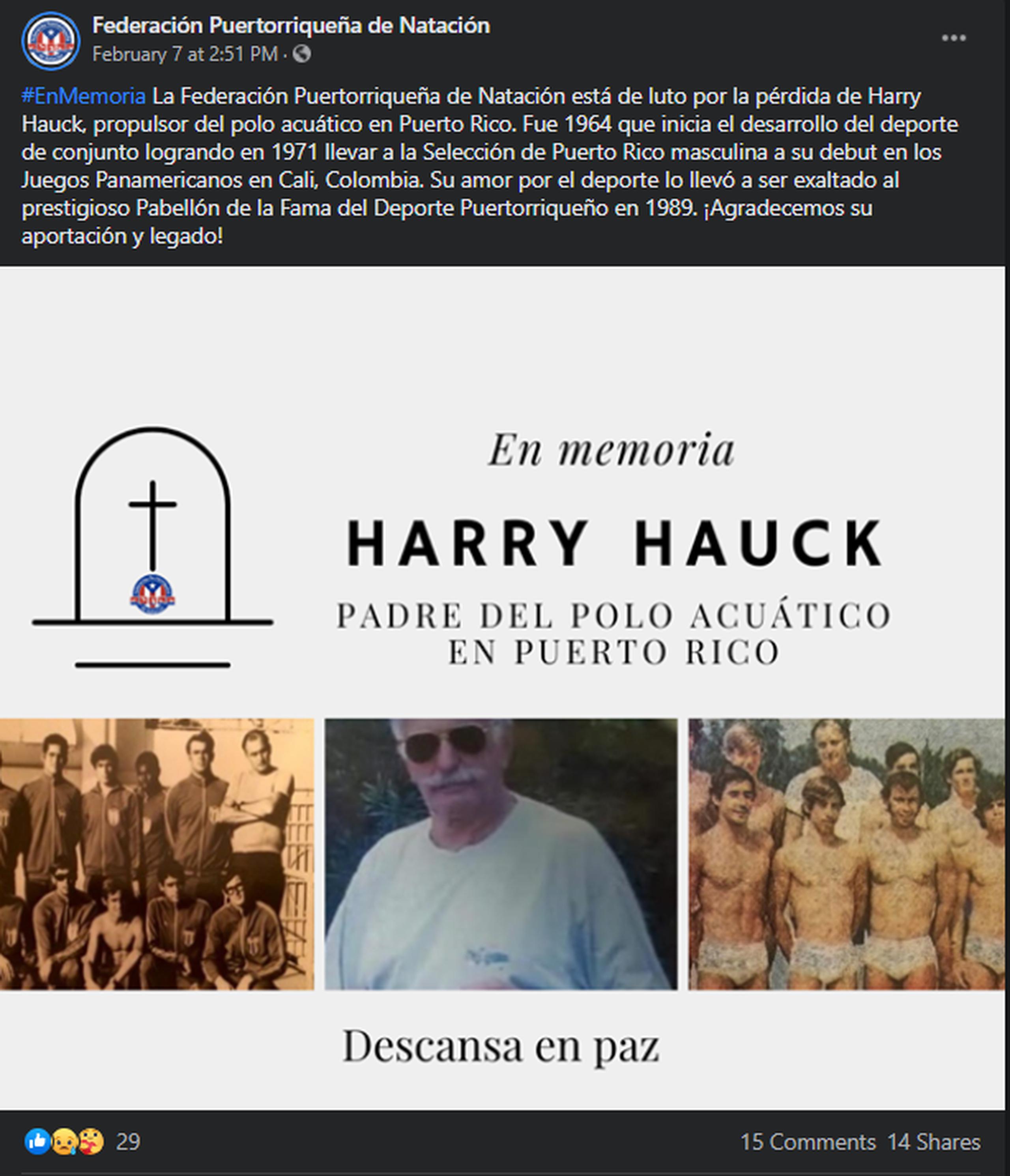 harry hauck