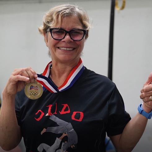La judoca Lisa Boscarino recuerda su presea dorada en los Panamericanos 1987 