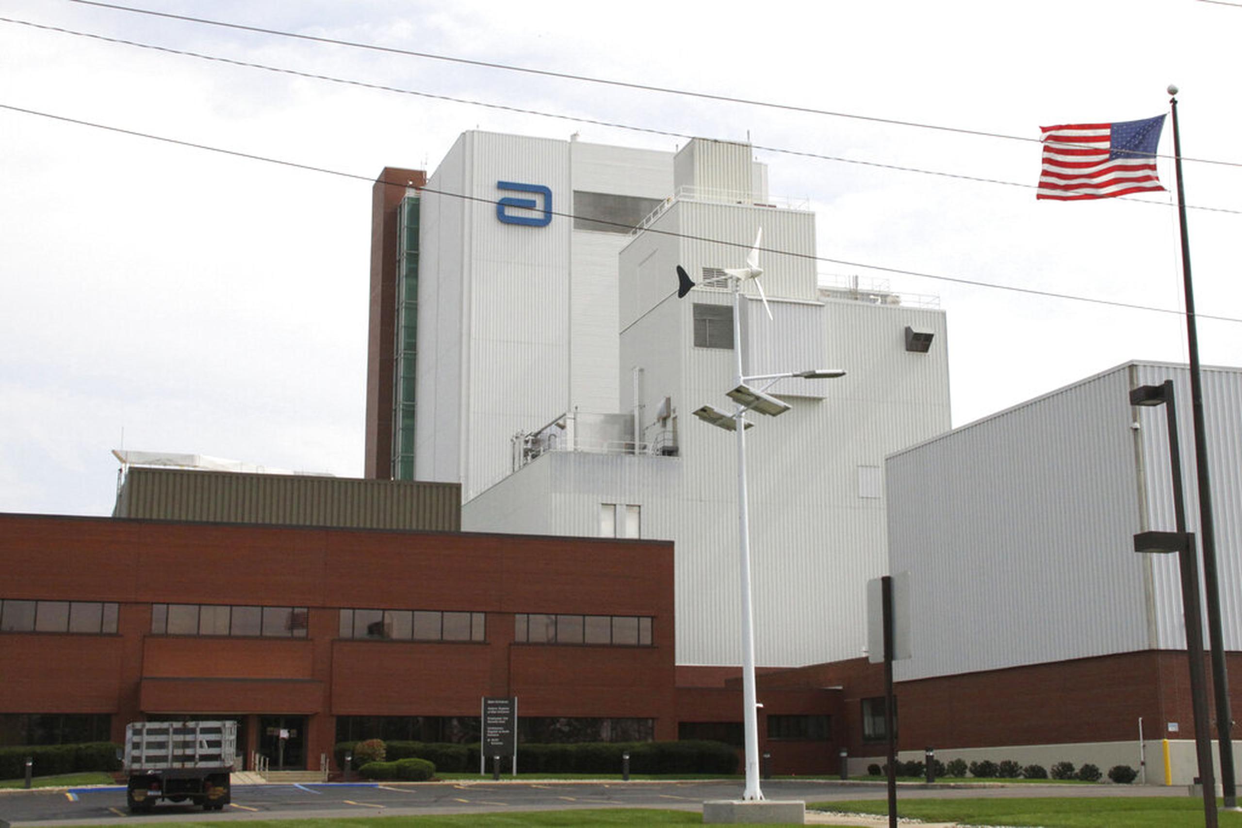 Fabrica de Abbott Laboratories en Sturgis, Michigan.