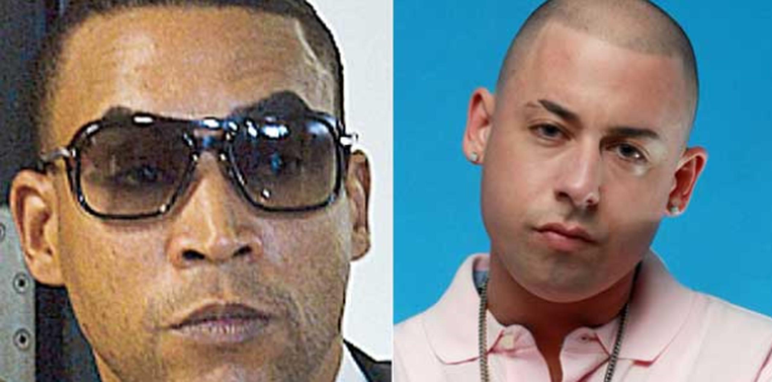 Don Omar y Cosculluela (Archivo)