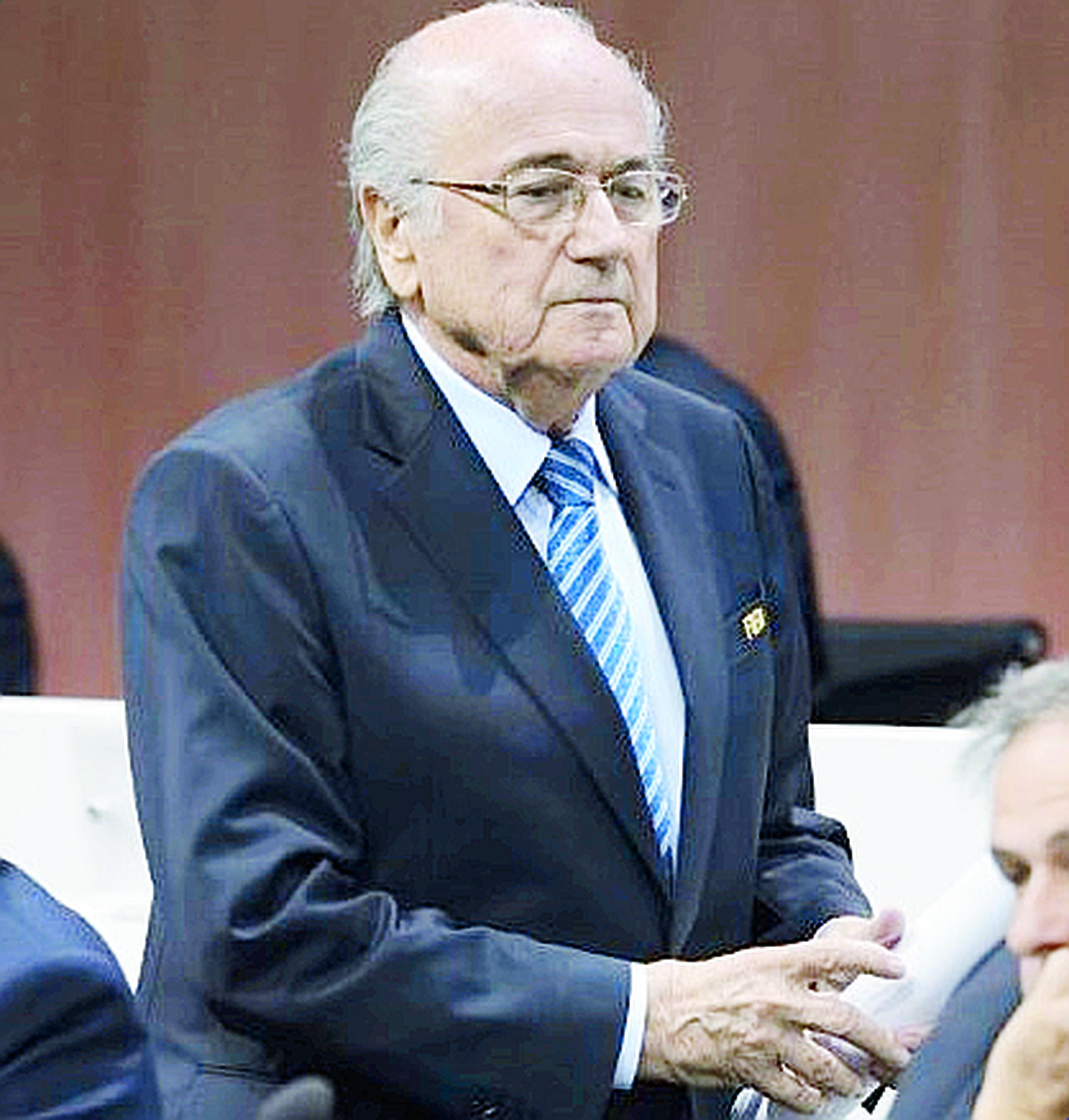 Sepp Blatter, expresidente de la FIFA.