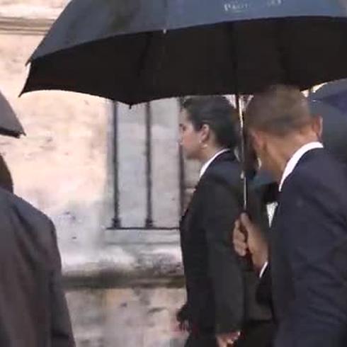 Obama visita la Catedral de La Habana