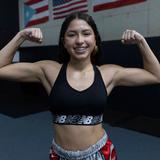 “Es un orgullo”: Andrea Bonilla brilla en el Muay Thai