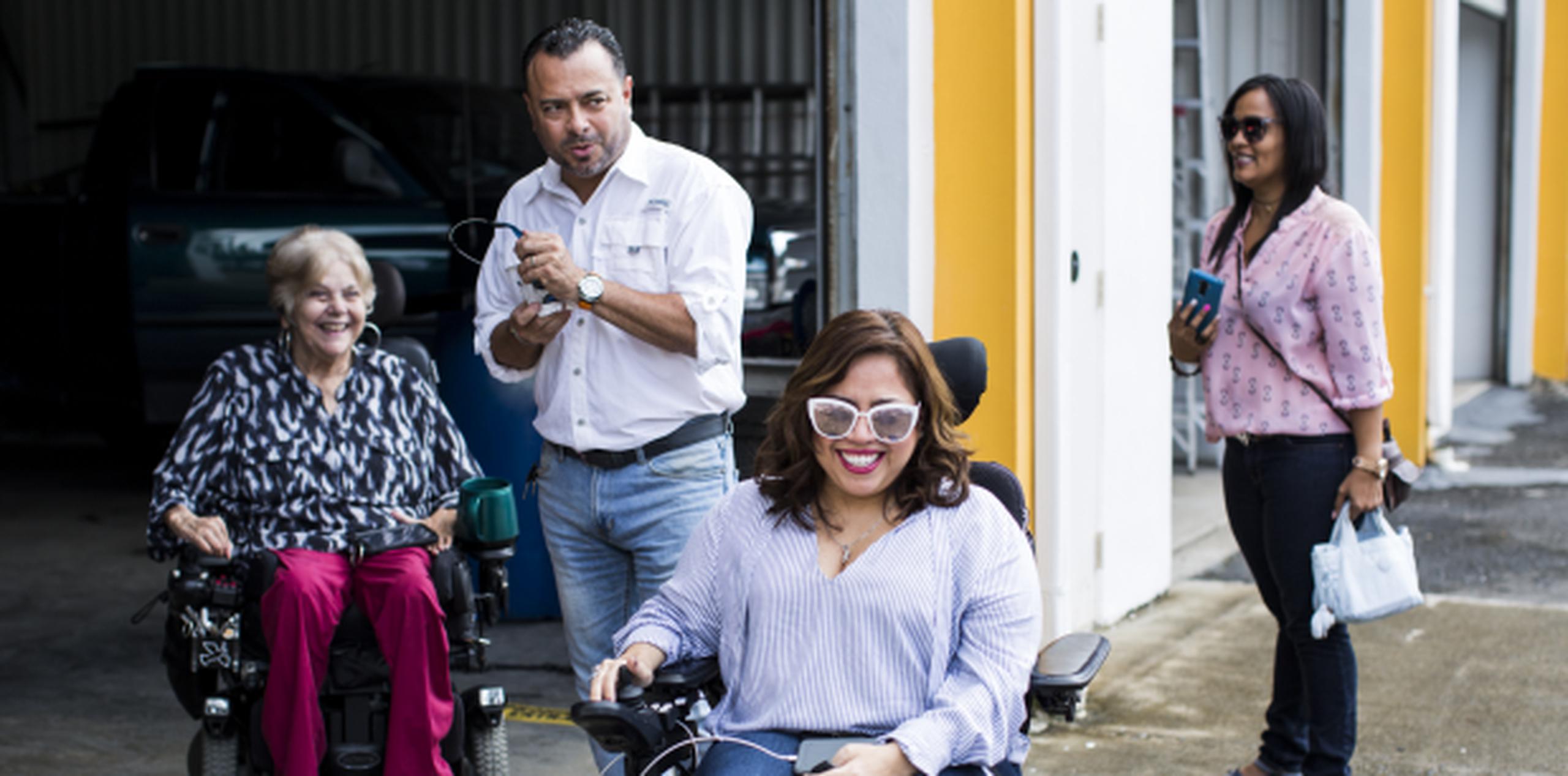 Jaime Rivera adapta vehículos y brinda mantenimiento equipo clave para personas con problemas de movilidad. (Erika Rodríguez / Especial para Primera Hora)