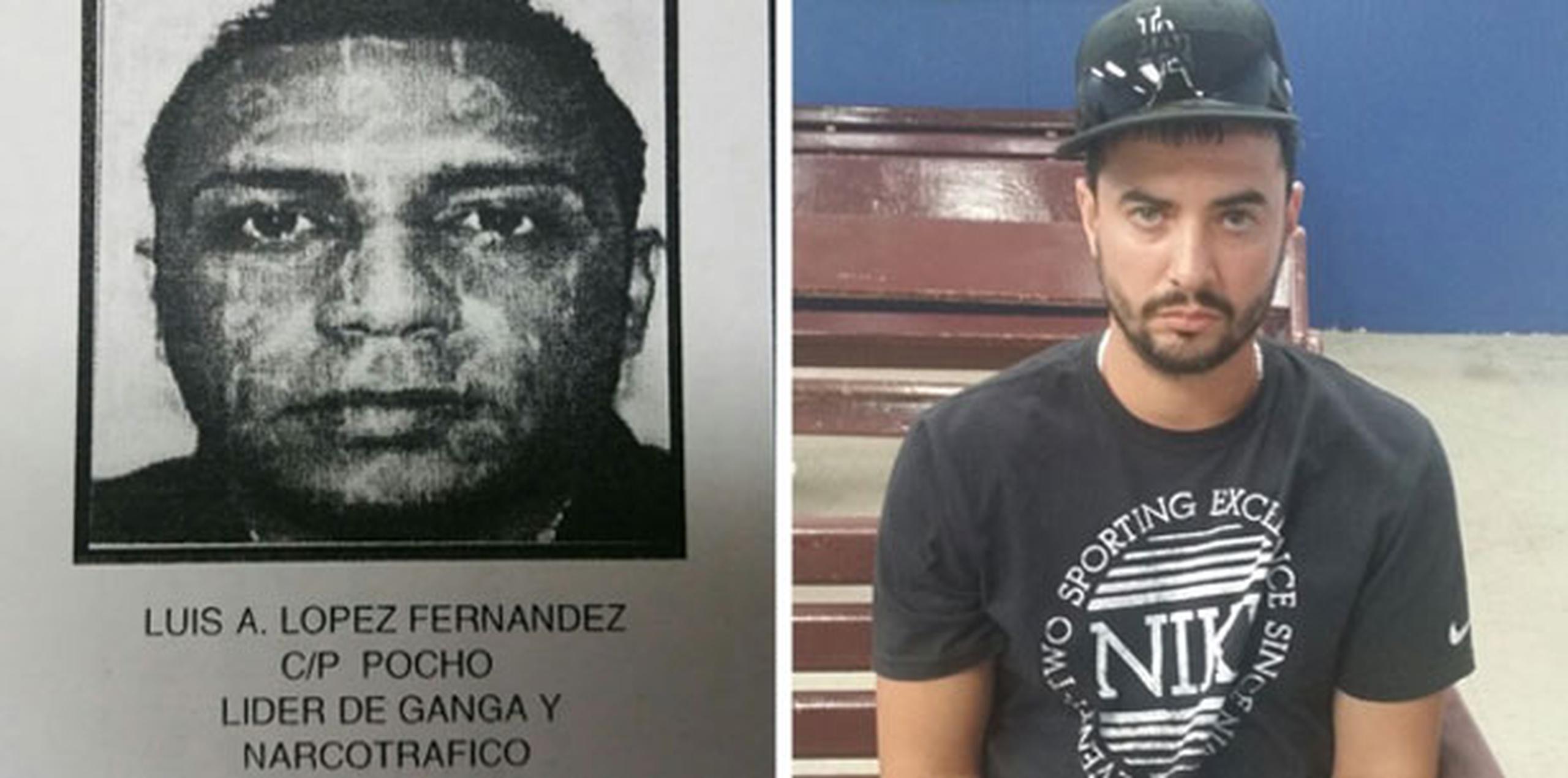 Luis Ángel López Fernández, alias Pocho y Alexander Capele Estrada, de 33 años. (Suministradas)