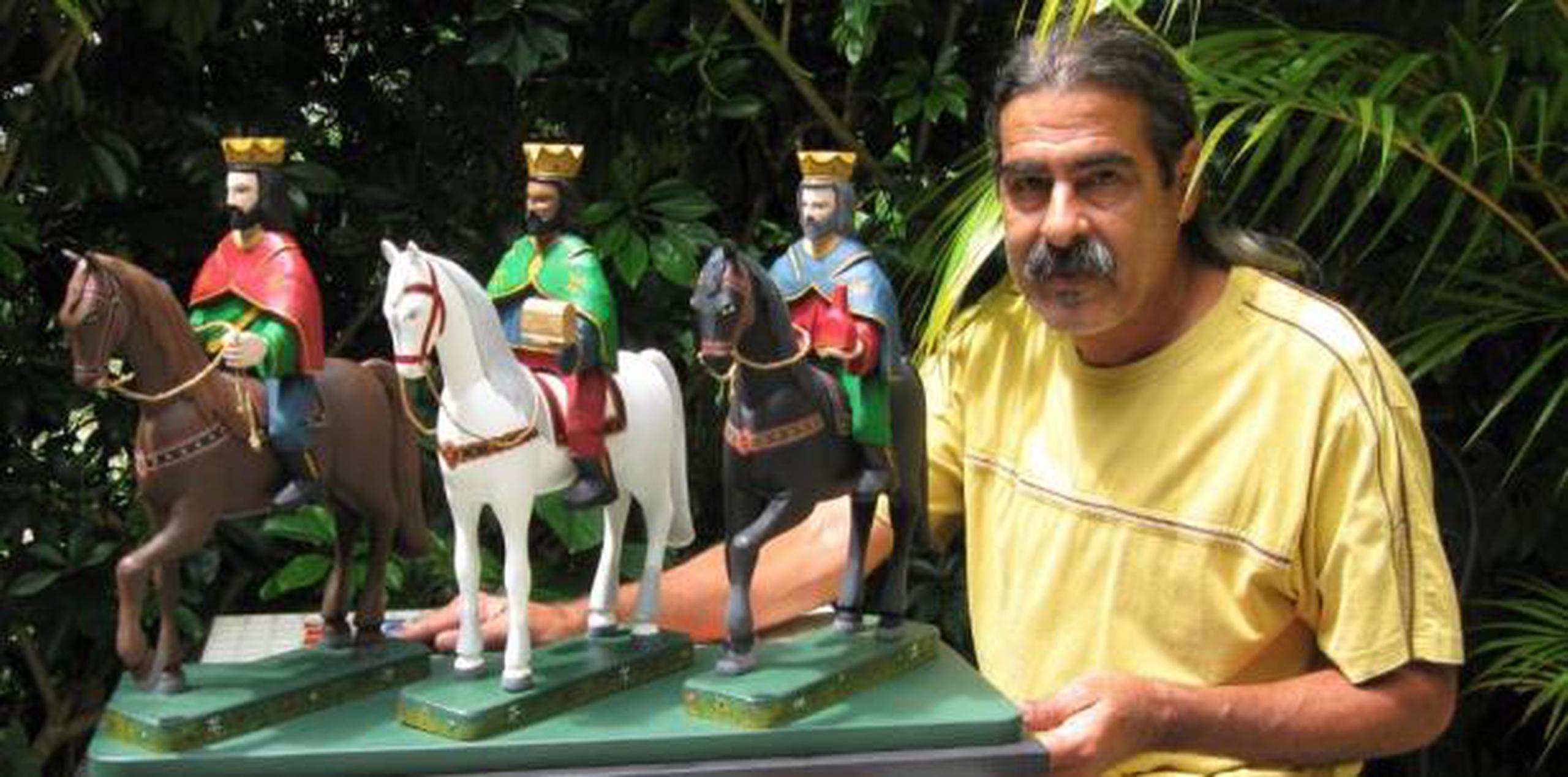 La talla de santos de madera es una de las principales manifestaciones del arte puertorriqueño de la actualidad. (Suministrada)