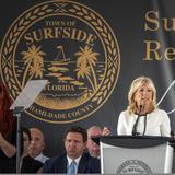 Jill Biden acompaña a familiares de víctimas de Surfside en emotiva ceremonia 