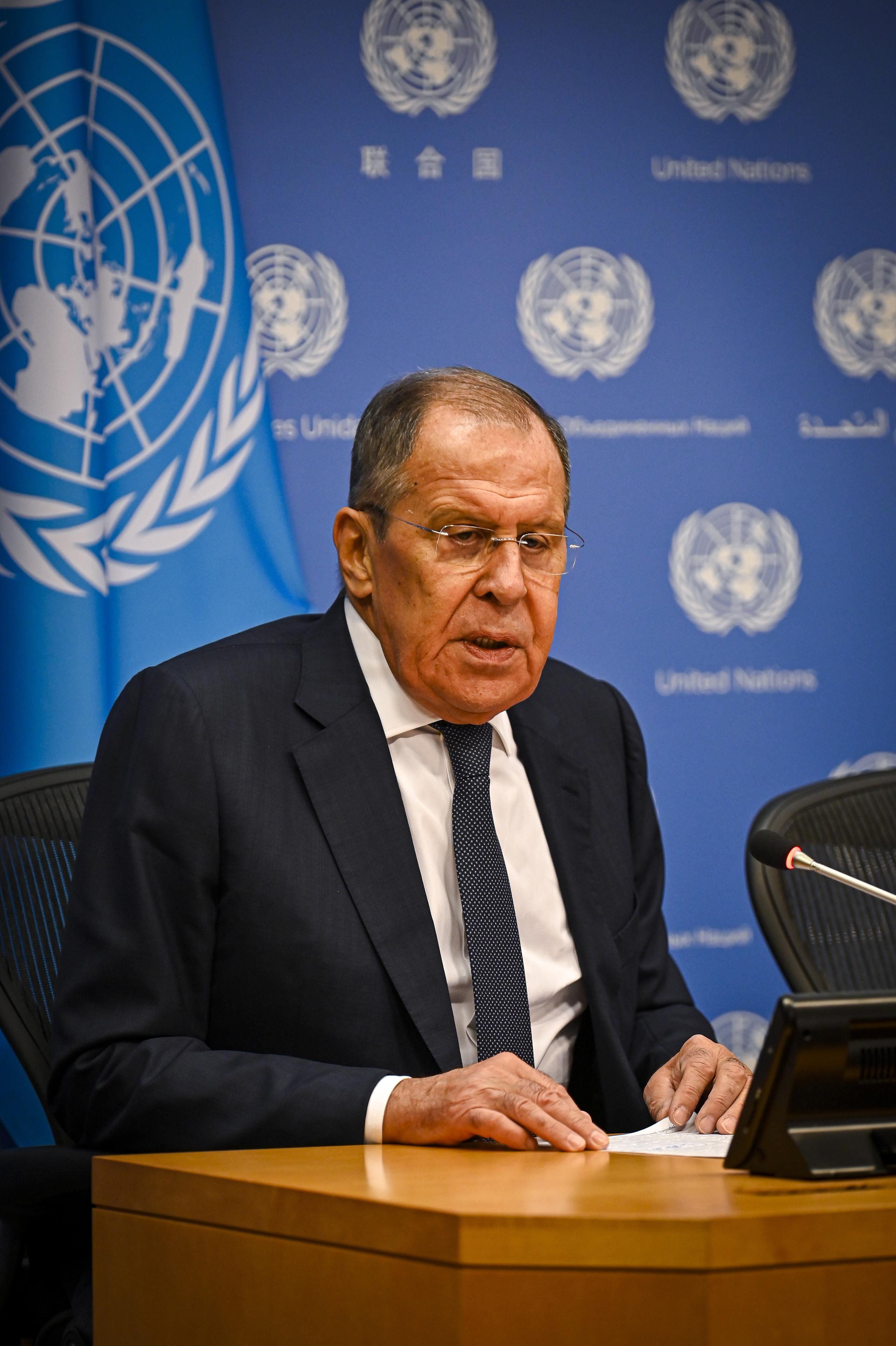 El ministro ruso de Exteriores, Serguéi Lavrov aseguró que Estados Unidos utiliza la imposición de sanciones para manipular al Consejo de Seguridad de la ONU.