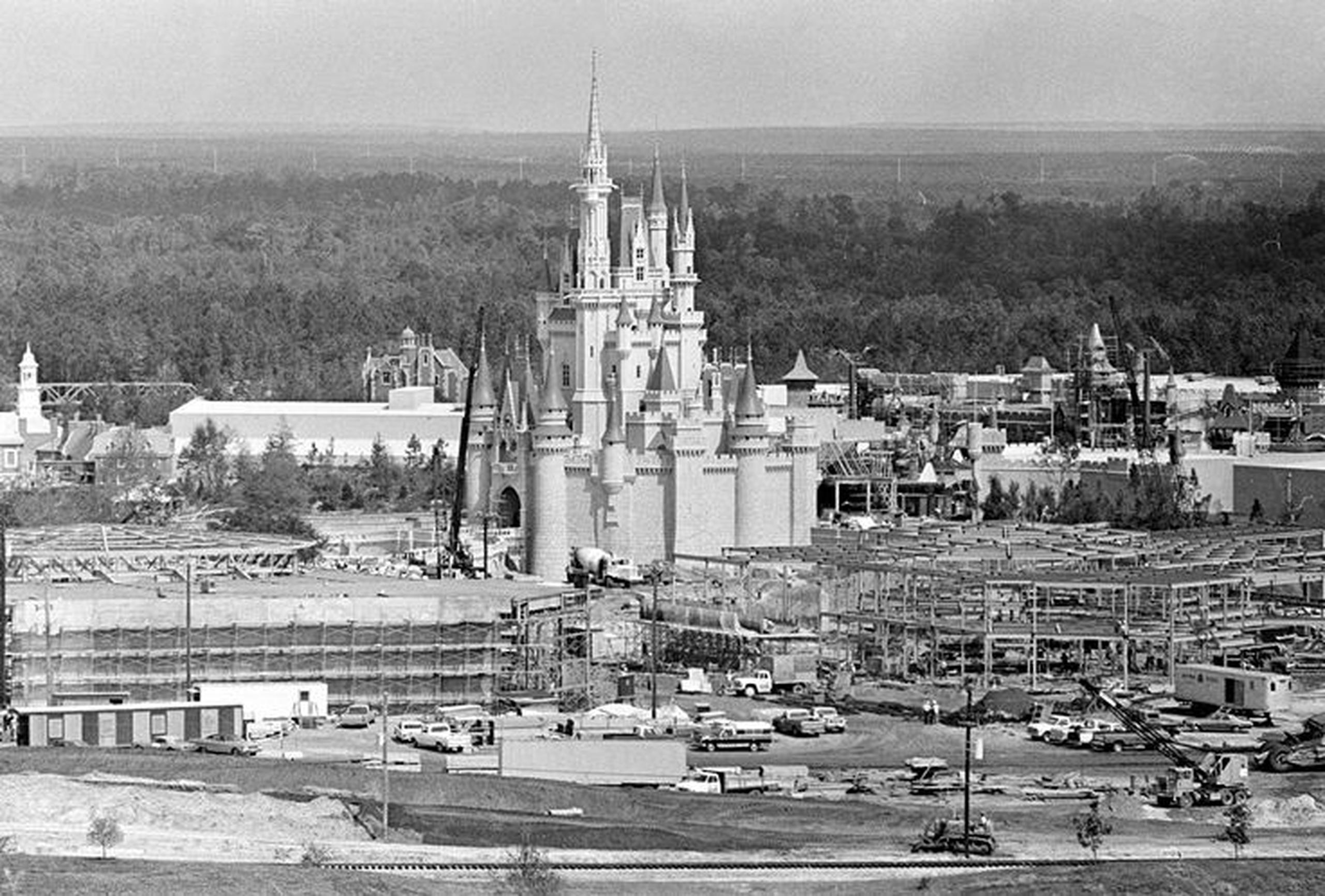 Magic Kingdom en septiembre del 1971. (Disney Avenue)