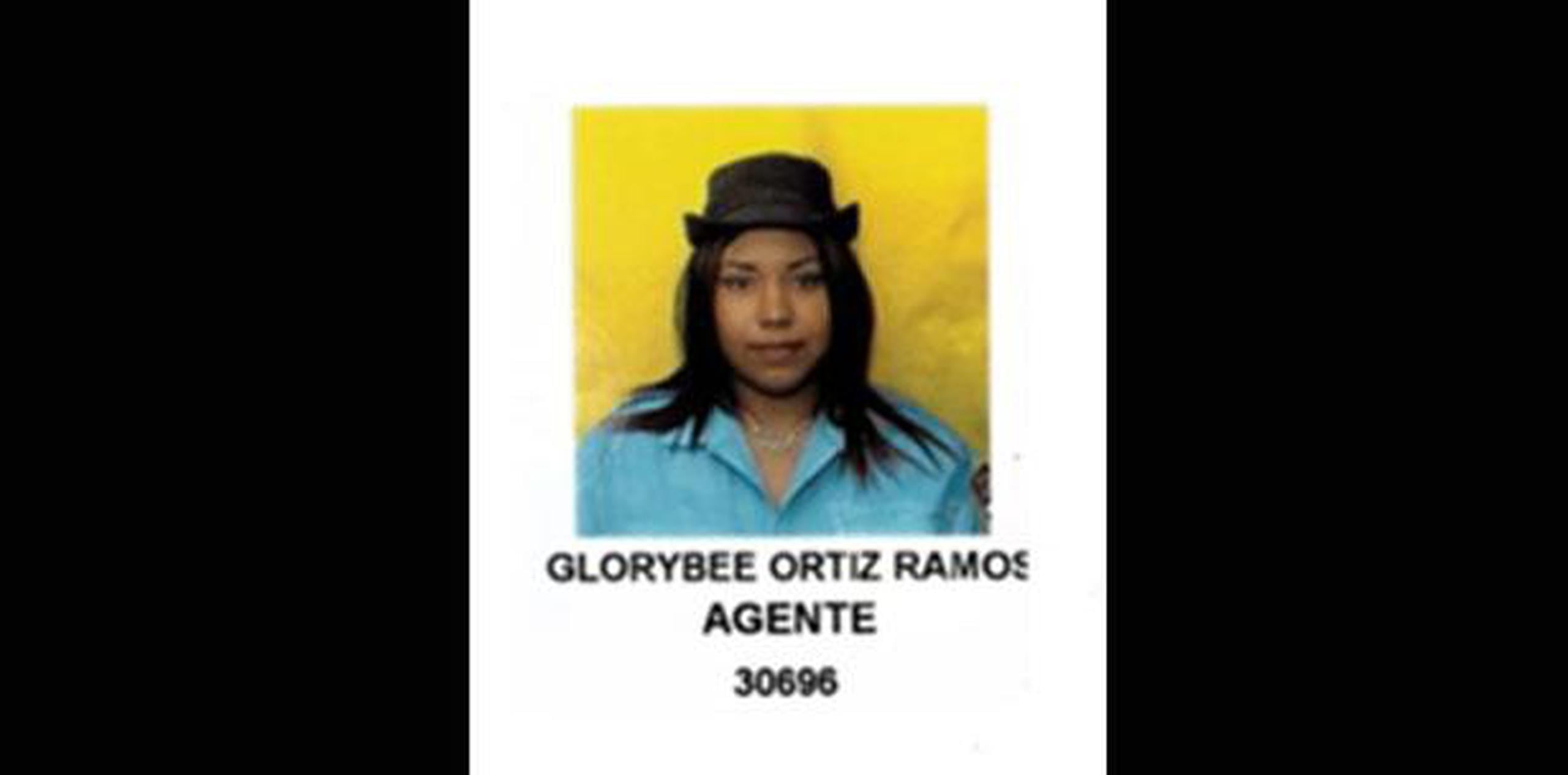 Glorybee Ortiz Ramos, de 34 años, contaba con 14 en la Uniformada. (Suministrada)