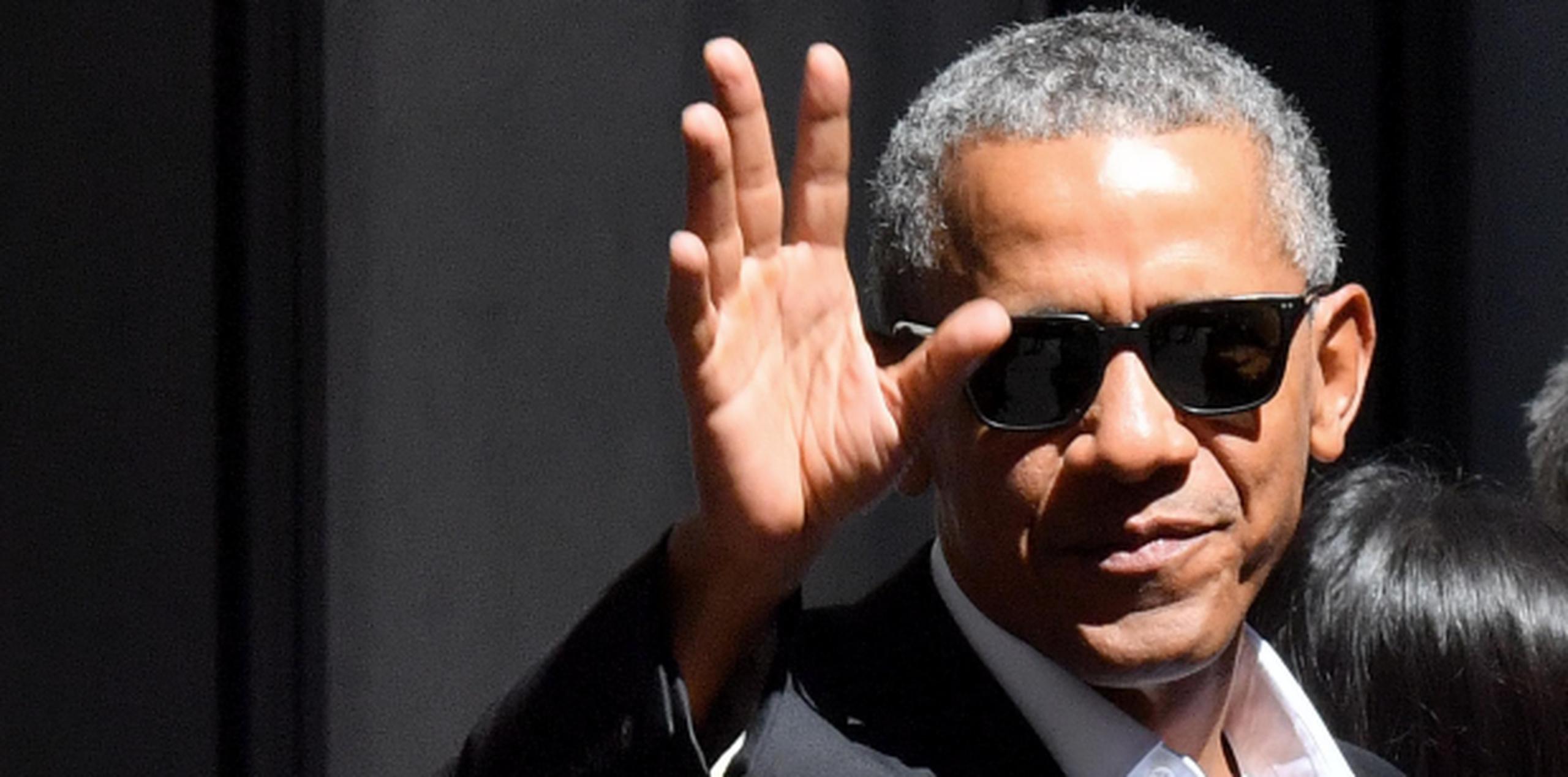 Barack Obama, expresidente de los Estados Unidos. (EFE / Daniel Dal Zennaro)