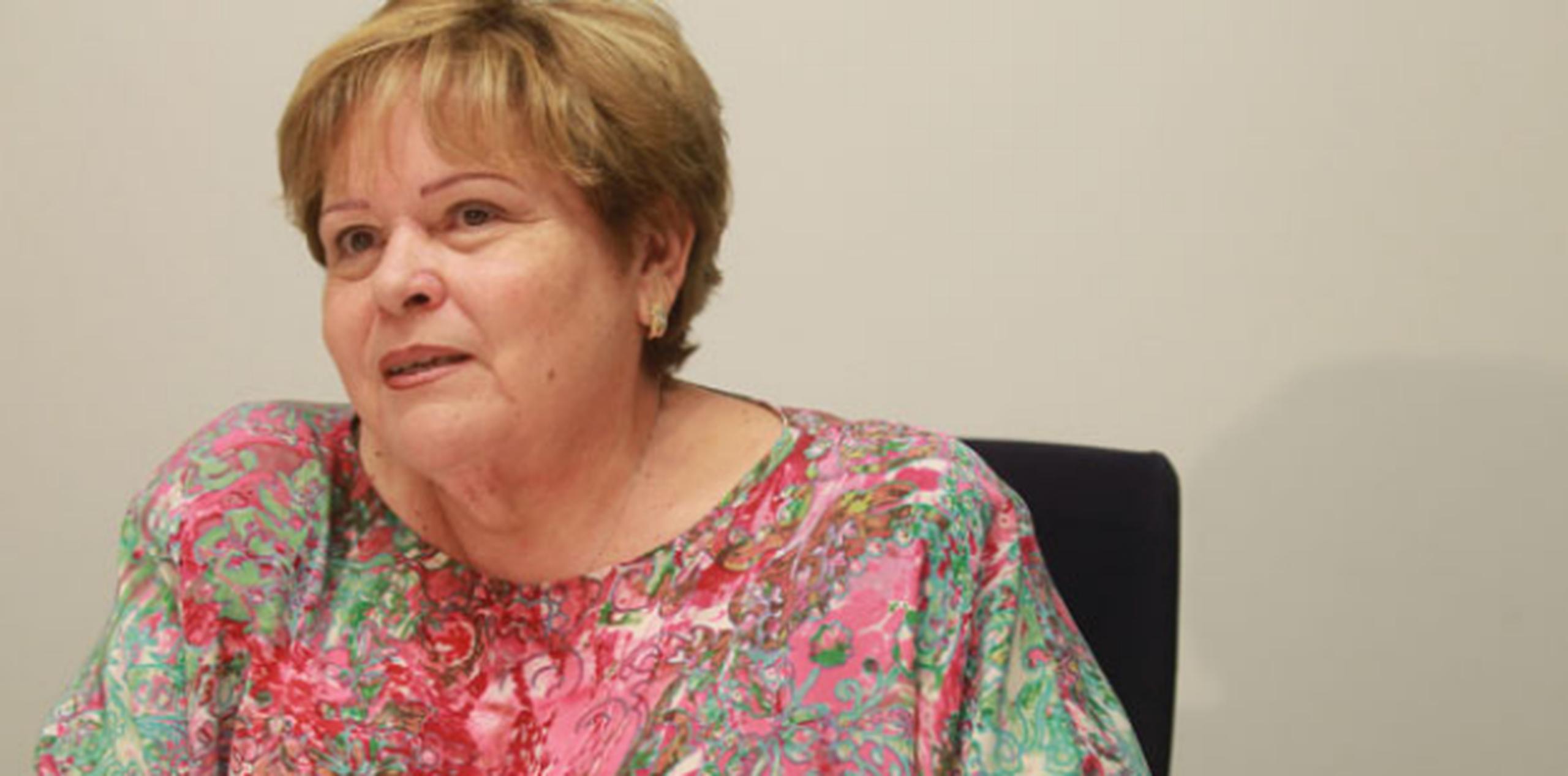 La presidenta de la Asociación de Maestros, Aida Díaz, anticipó que próximamente someterá la solicitud para que se efectúe la elección sindical. (Archivo)