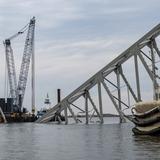 Preparan canal alternativo para puerto de Baltimore tras derrumbe de puente