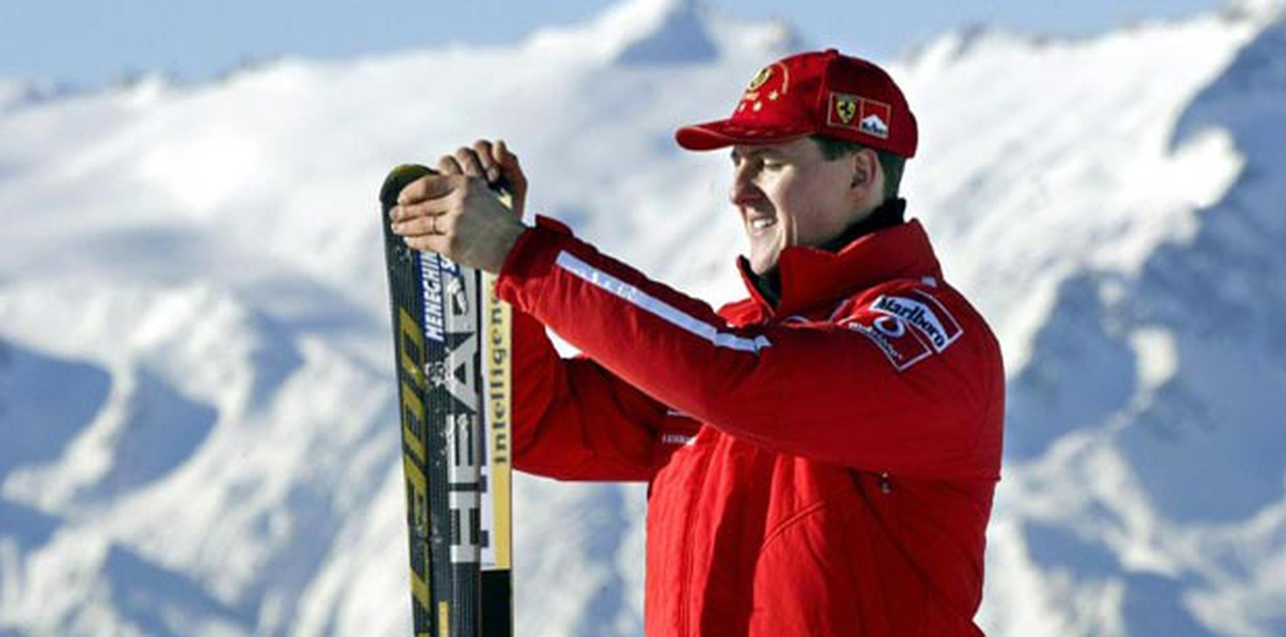 Se alega que la vida de Schumacher, quien tiene 44 años, no está en peligro. (Archivo)