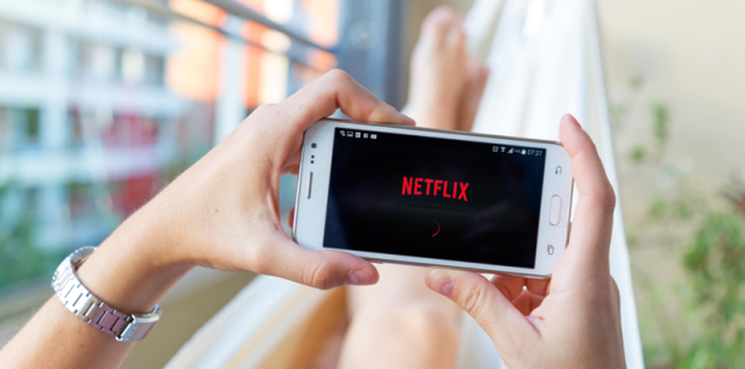 Aplicación de Netflix. (Shutterstock)