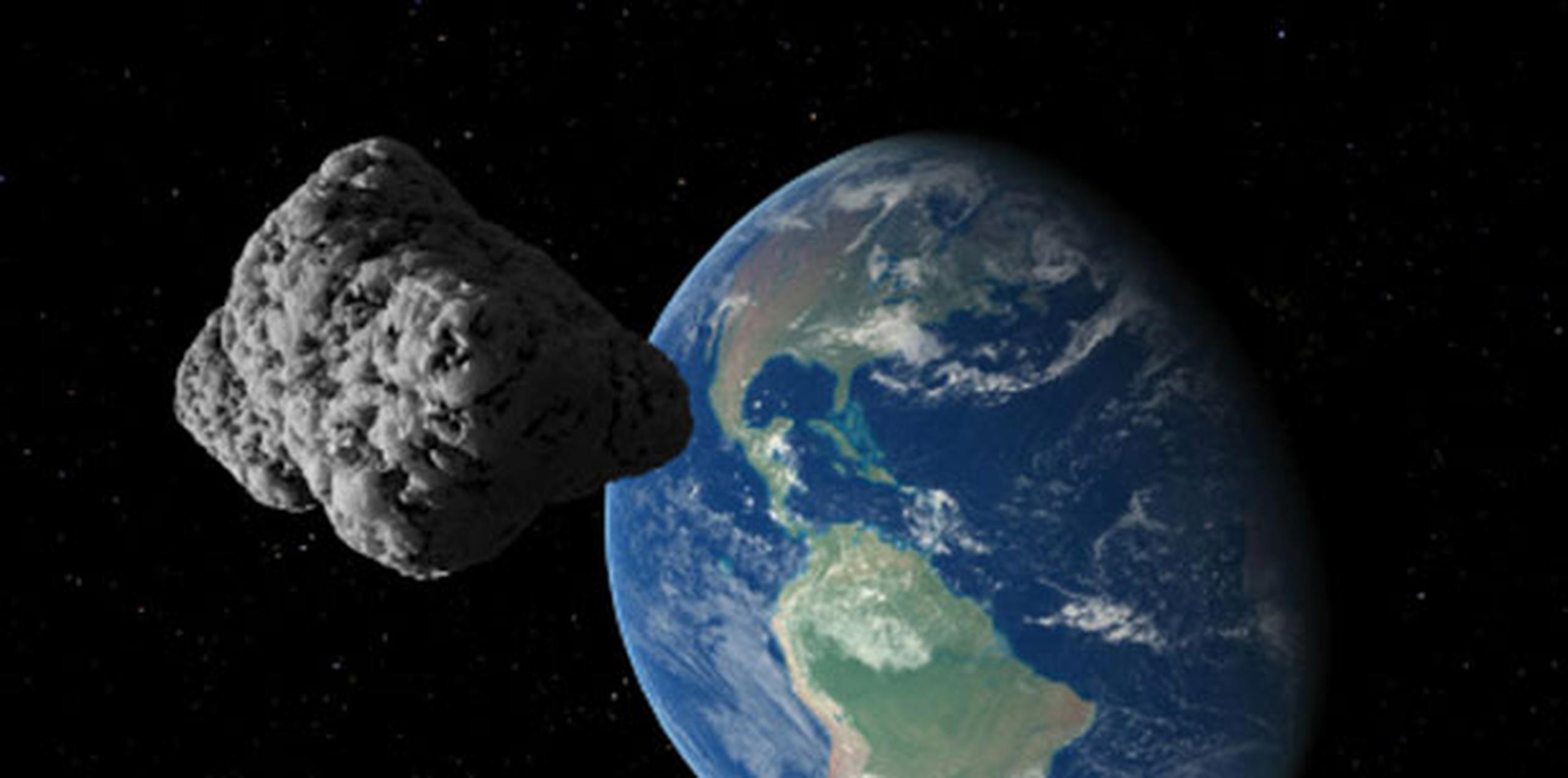 Hasta el presente, no existe ningún asteroide peligroso cuya trayectoria represente riesgo de impacto a nuestro planeta, indicó la SAC. (Concepto artístico)