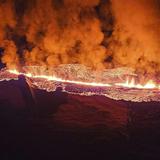 FOTOS: Así se ve la nueva erupción volcánica en Islandia