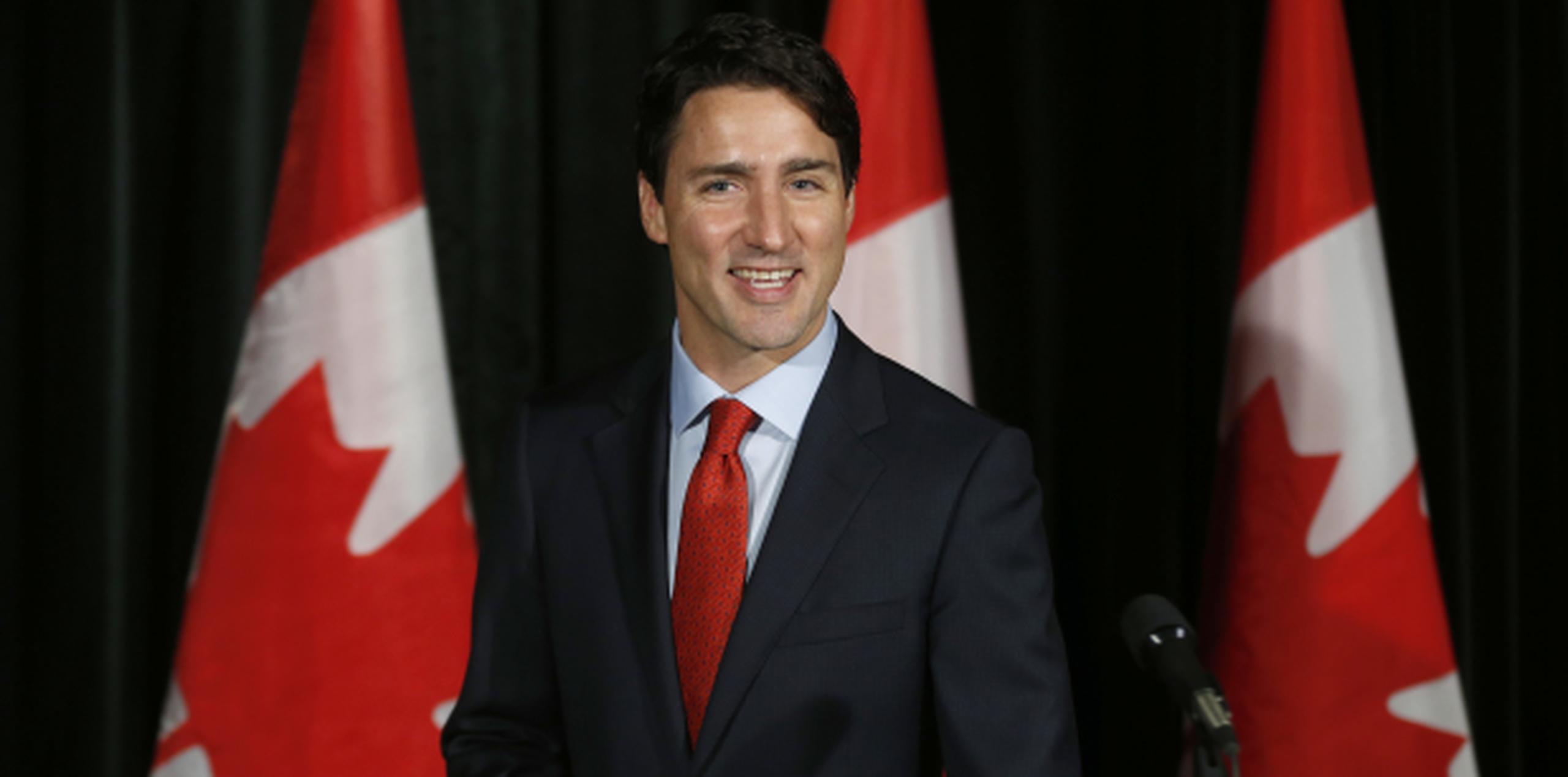 Justin Trudeau, primer ministro de Canadá. (Prensa Asociada)